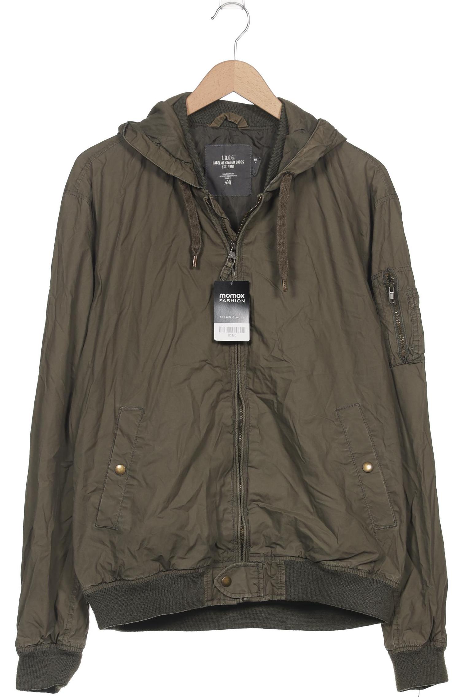 

H&M Herren Jacke, grün, Gr. 54