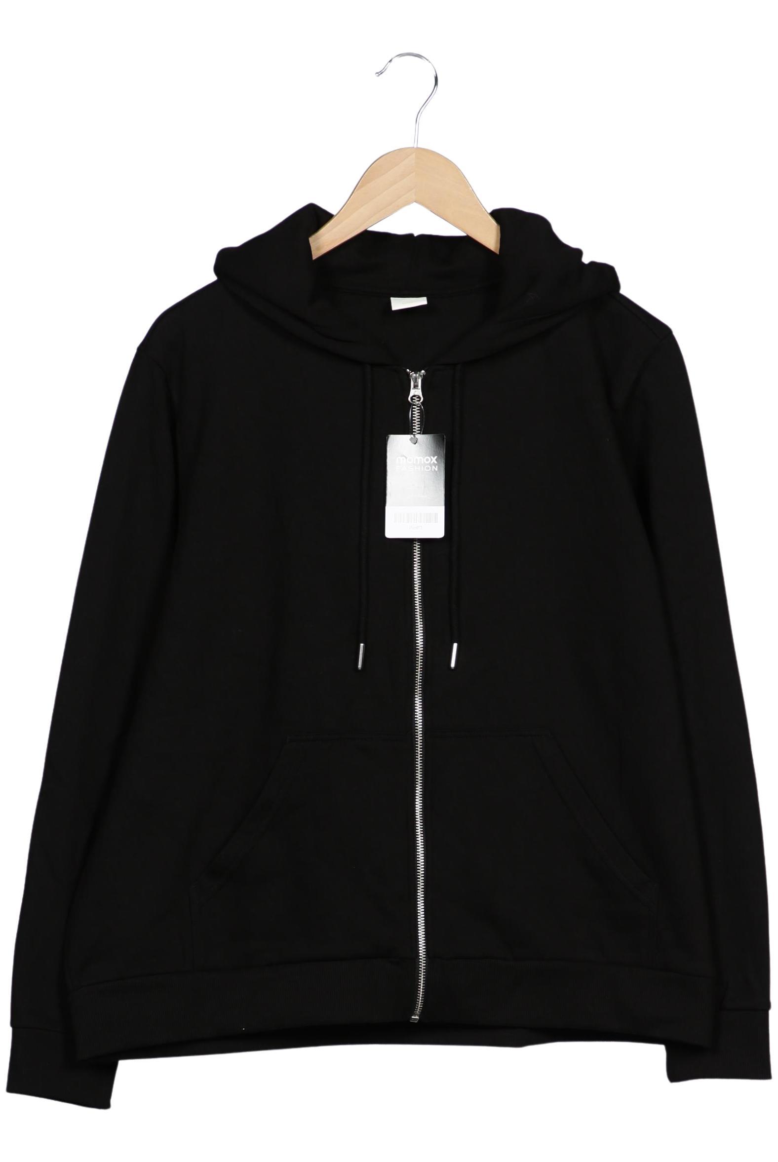 

H&M Herren Kapuzenpullover, schwarz, Gr. 54