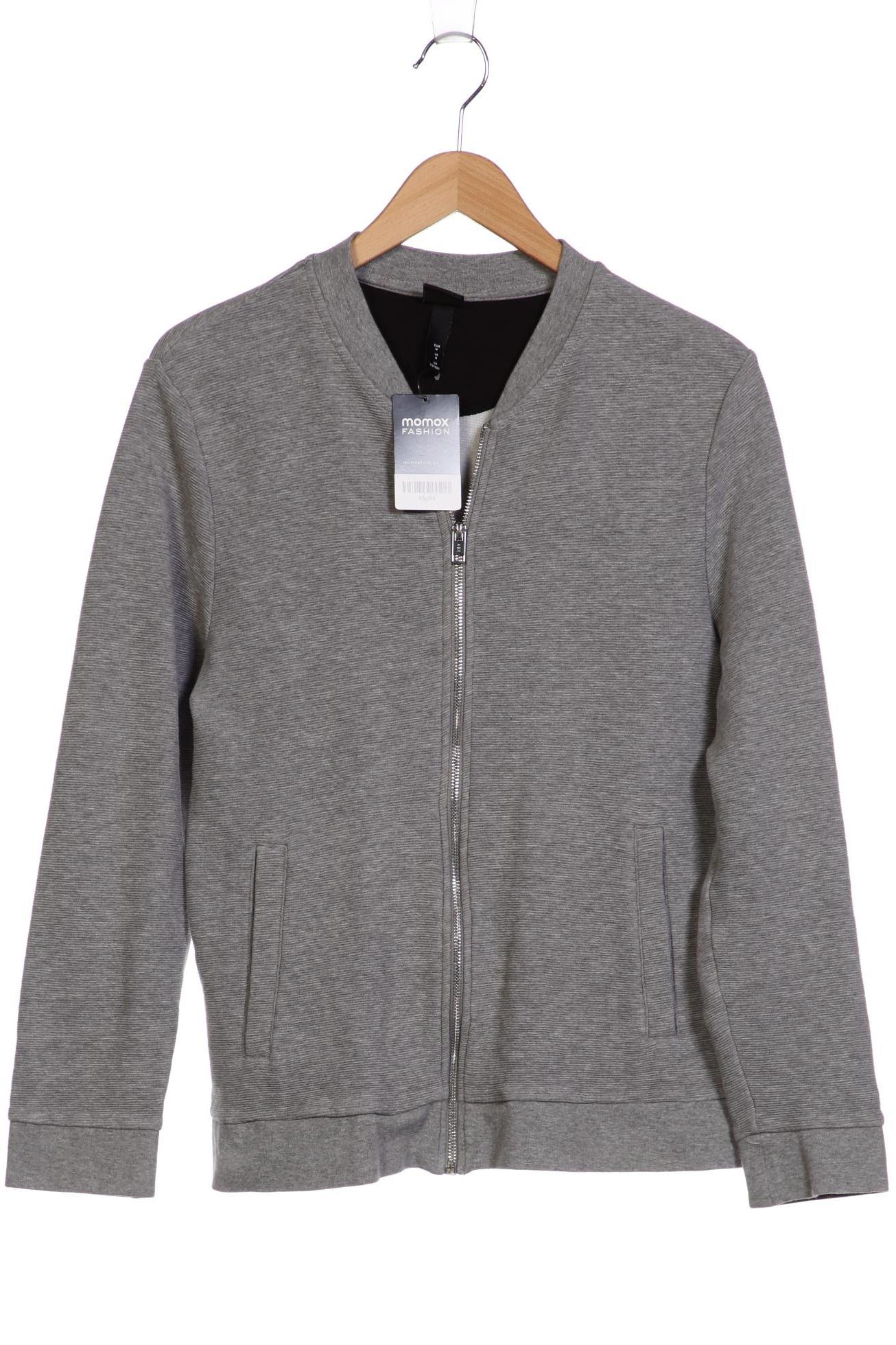 

H&M Herren Sweatshirt, grau, Gr. 48