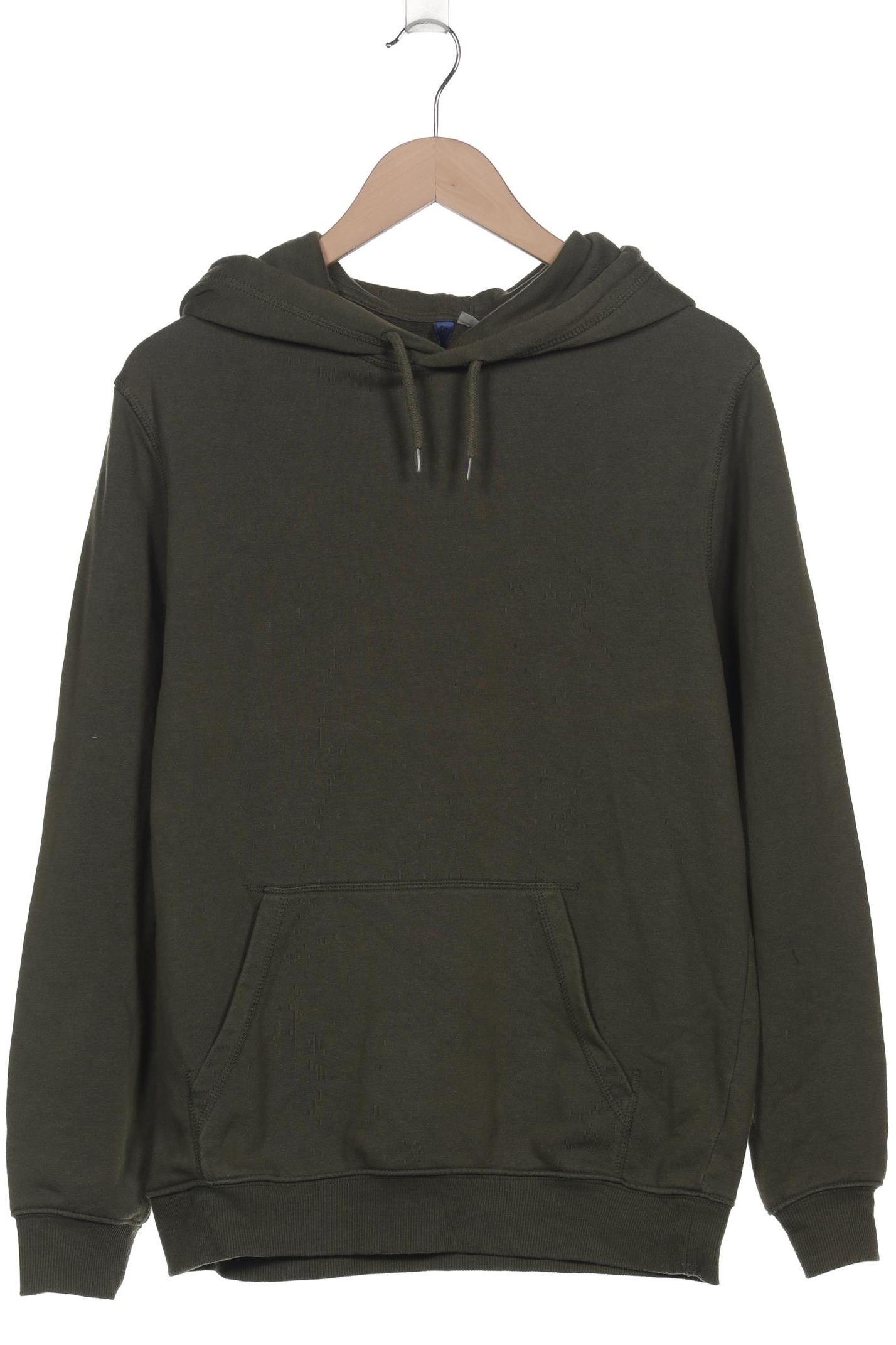 

H&M Herren Kapuzenpullover, grün, Gr. 46