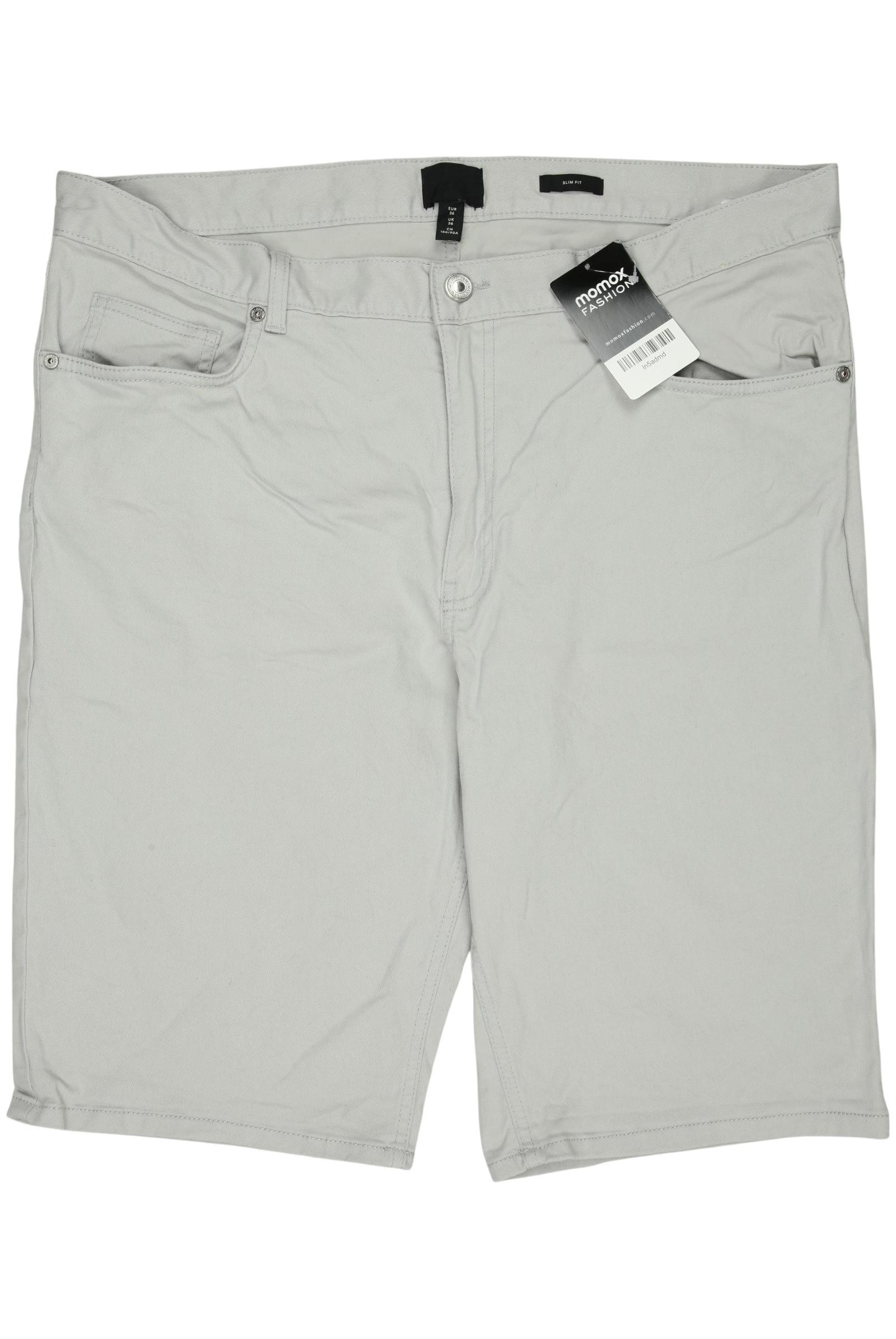 

H&M Herren Shorts, grau, Gr. 36