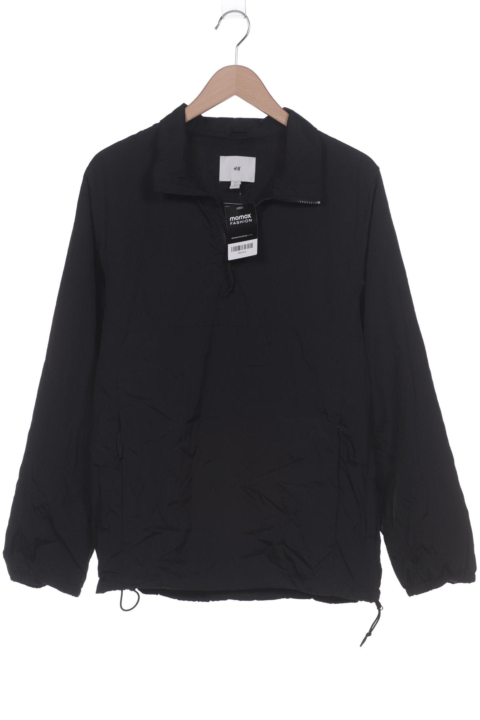 

H&M Herren Jacke, schwarz, Gr. 46