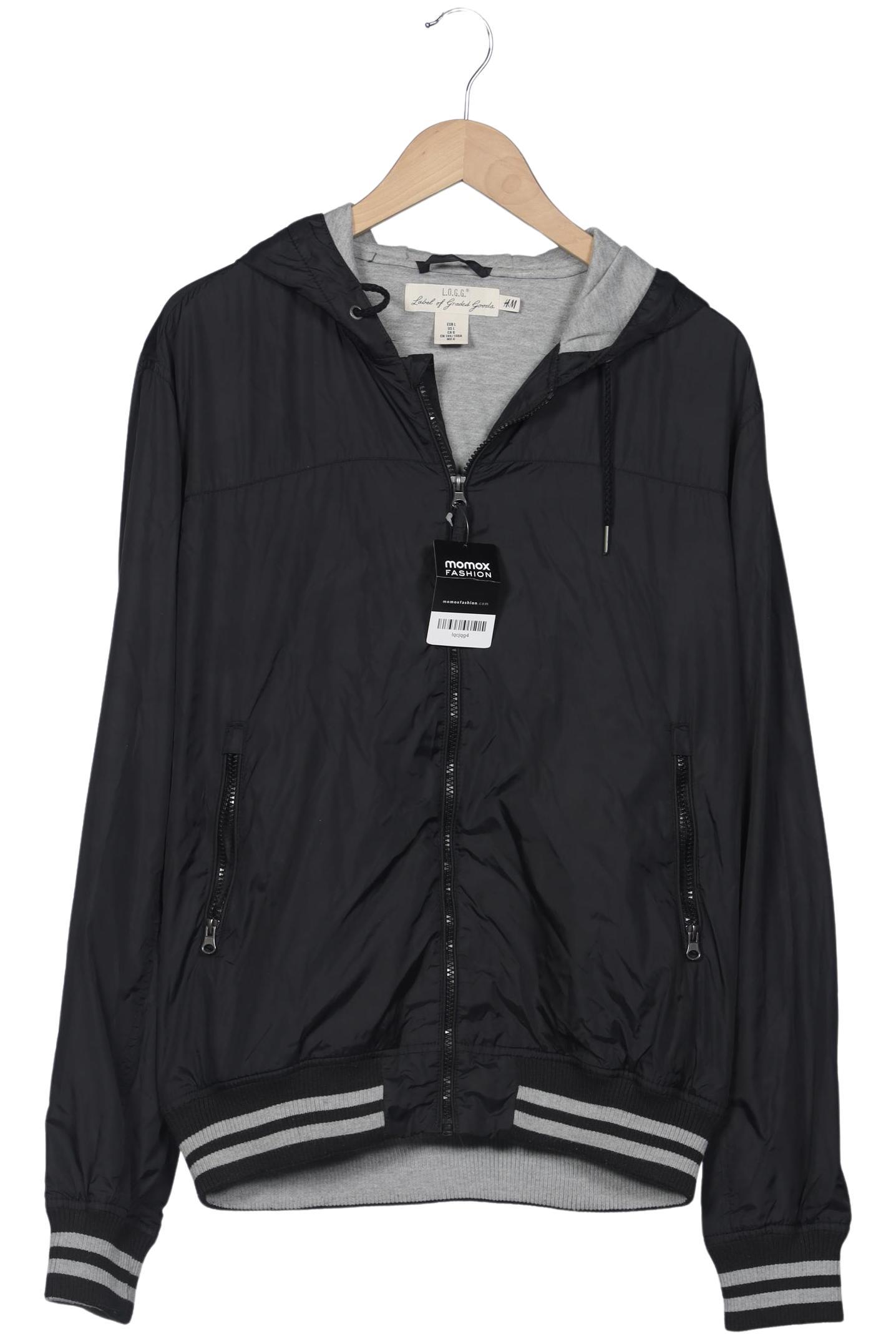 

H&M Herren Jacke, schwarz, Gr. 52