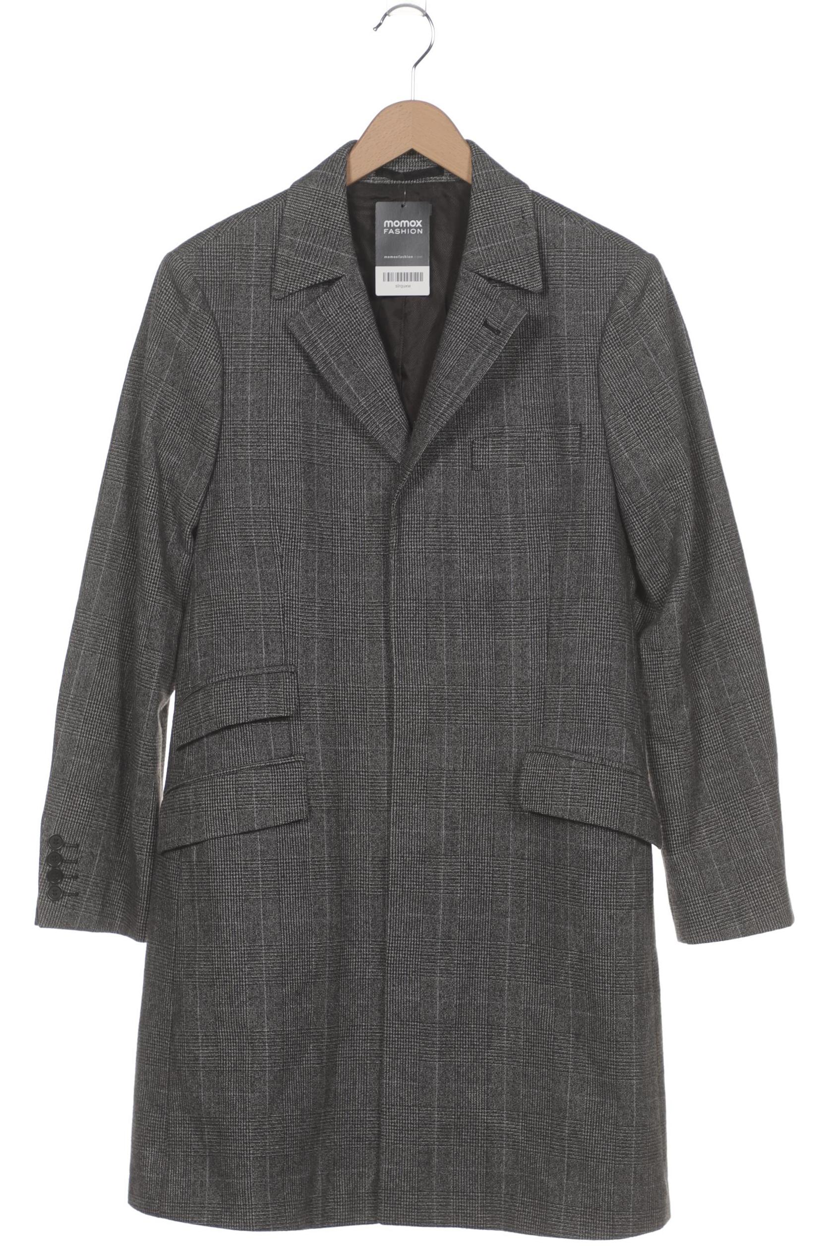 

H&M Herren Mantel, grau, Gr. 46