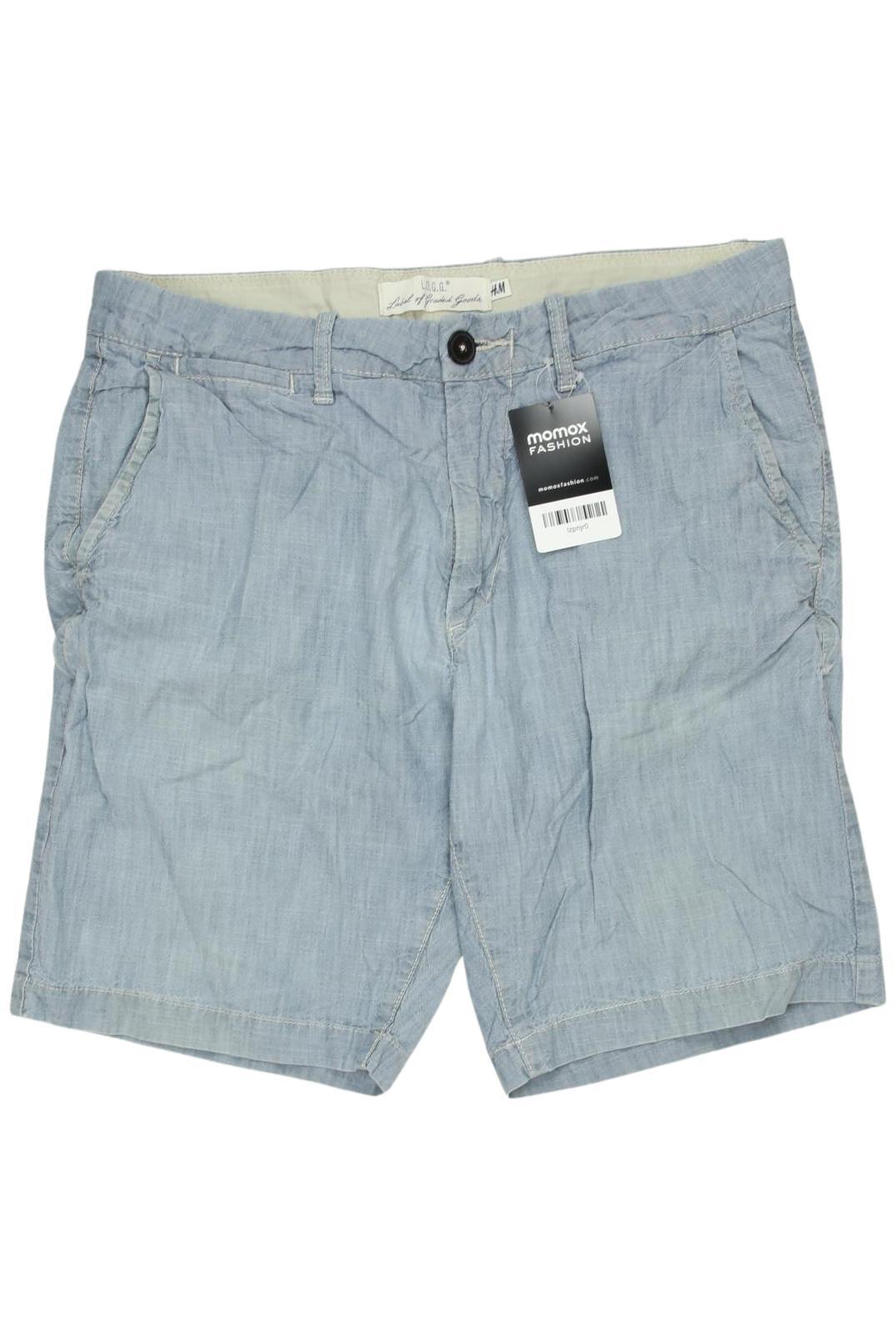 

H&M Herren Shorts, hellblau, Gr. 31