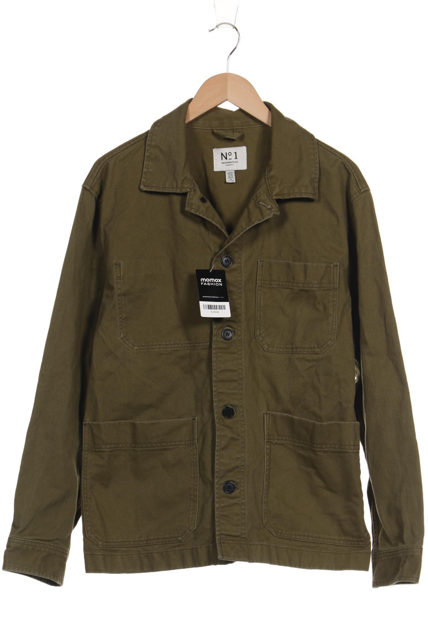 

H&M Herren Jacke, grün, Gr. 54