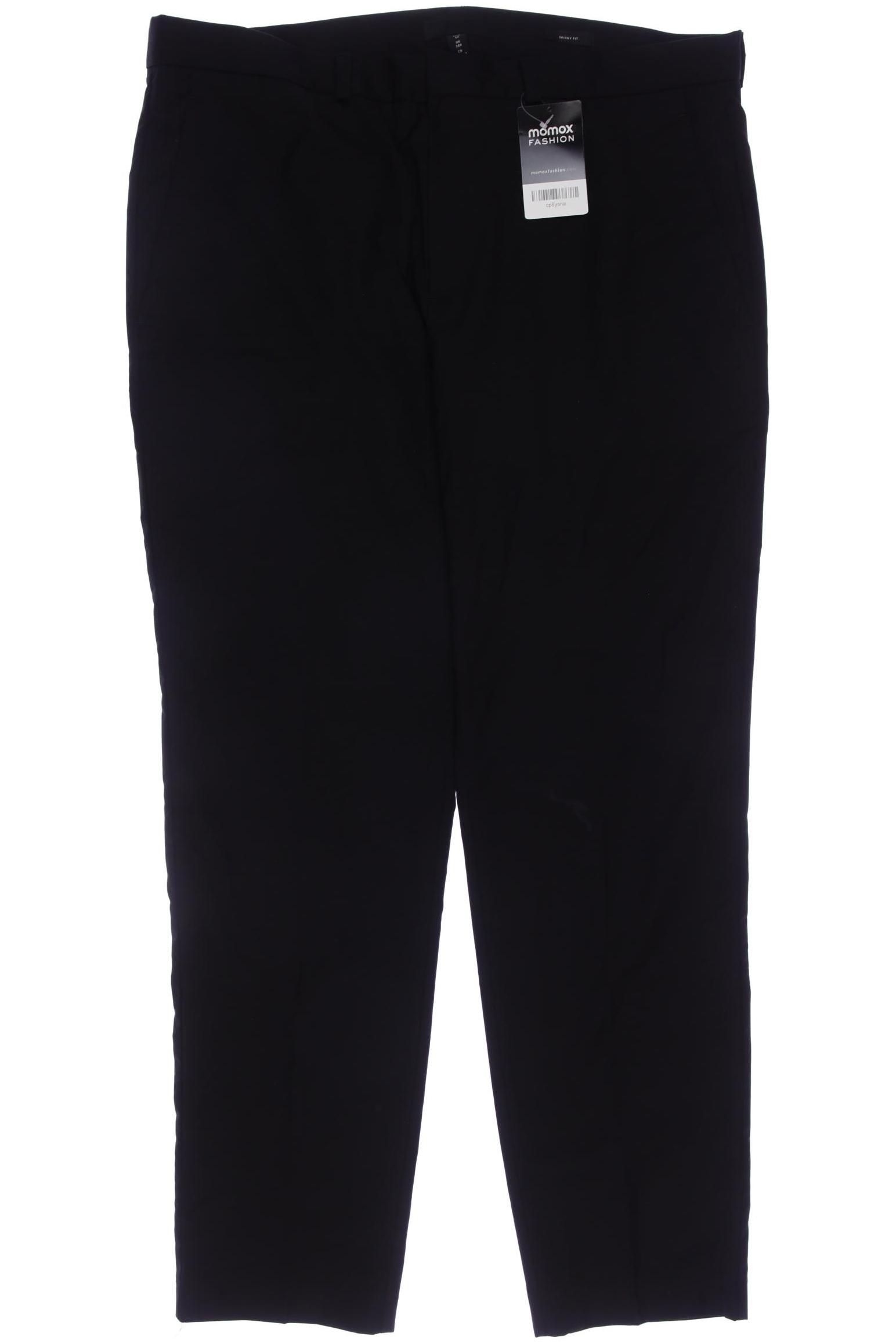 

H&M Herren Stoffhose, schwarz, Gr. 54