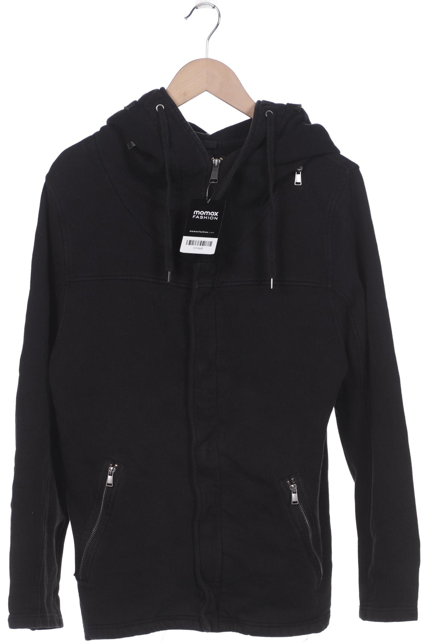 

H&M Herren Kapuzenpullover, schwarz