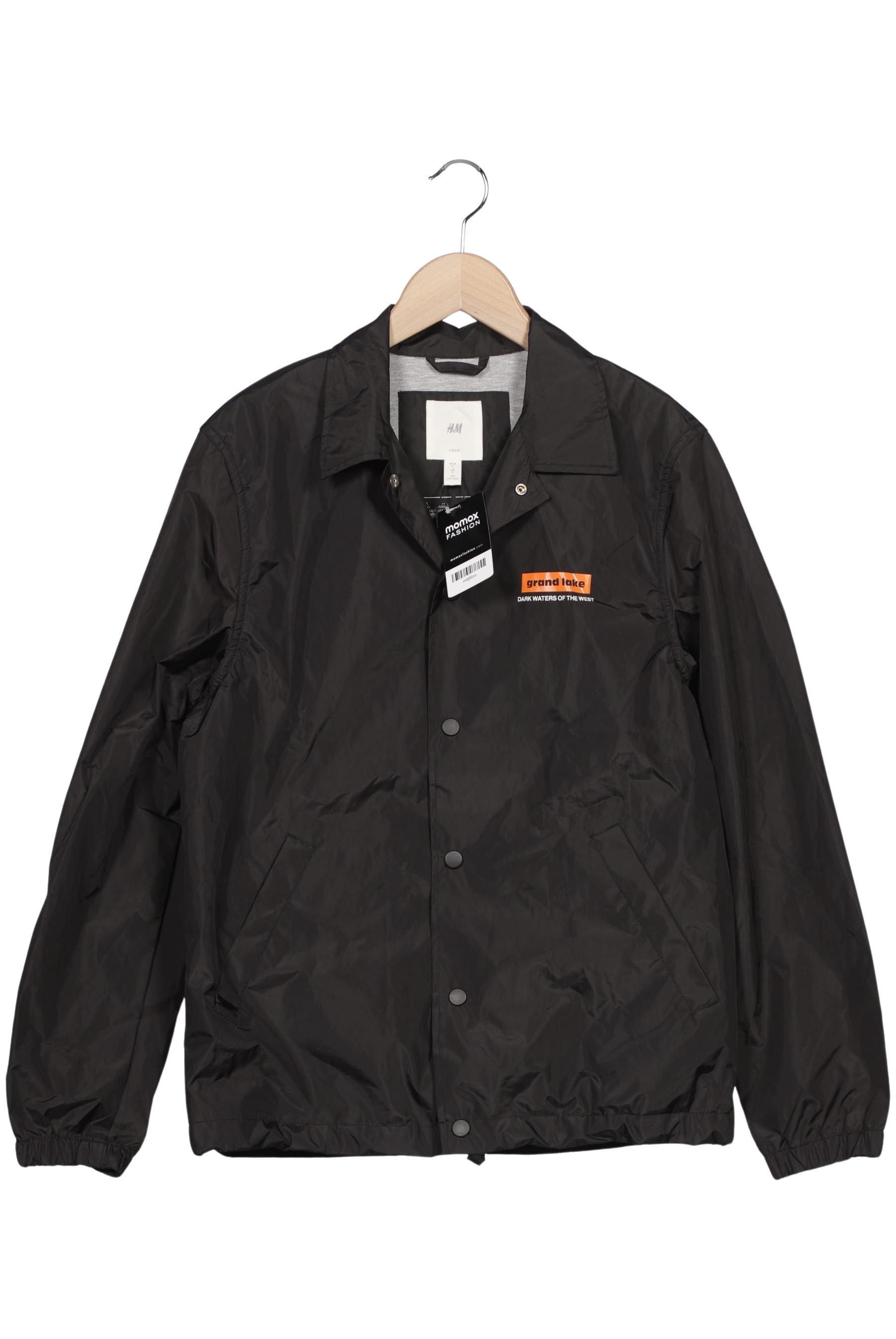 

H&M Herren Jacke, schwarz, Gr. 46