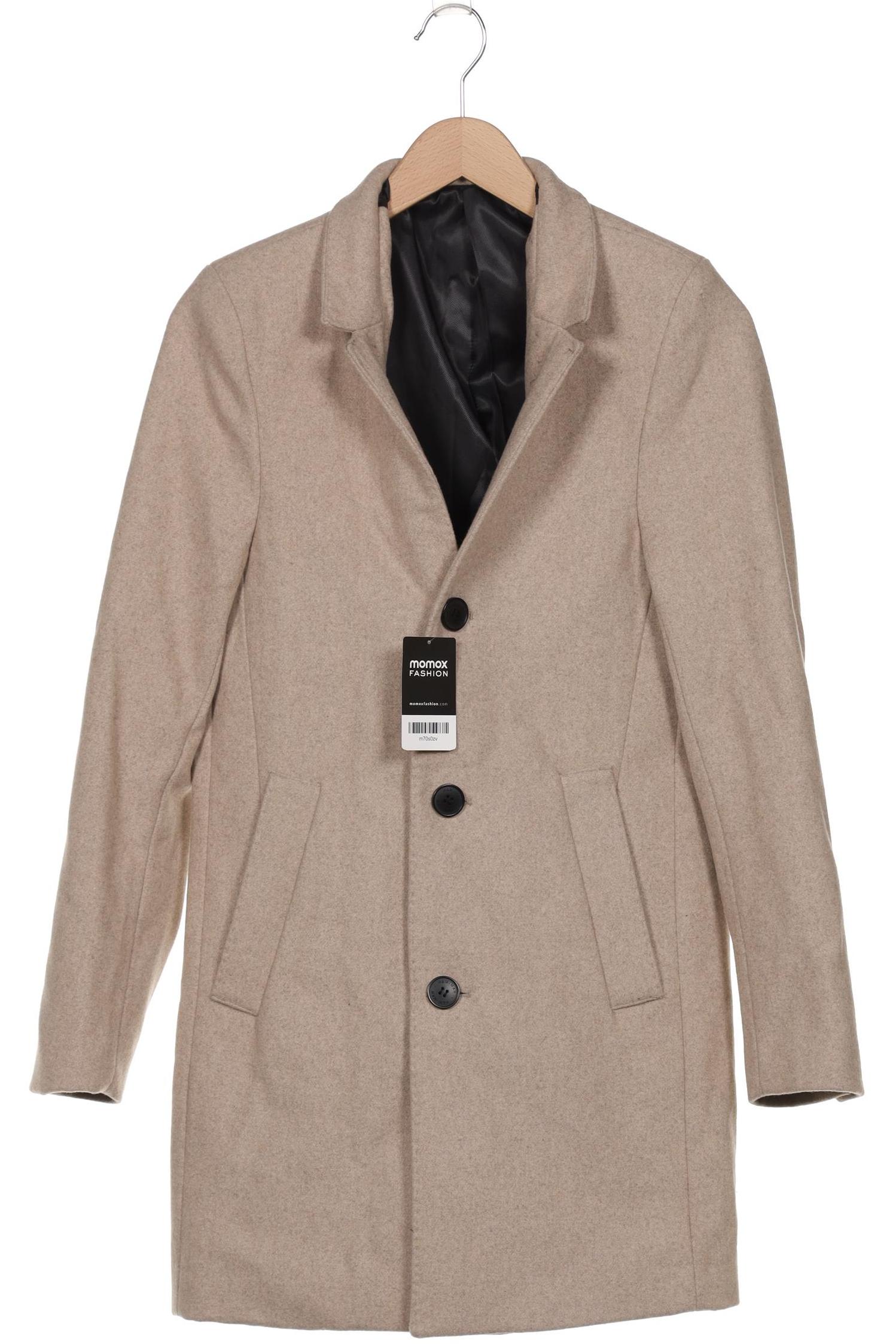 

H&M Herren Mantel, beige, Gr. 42