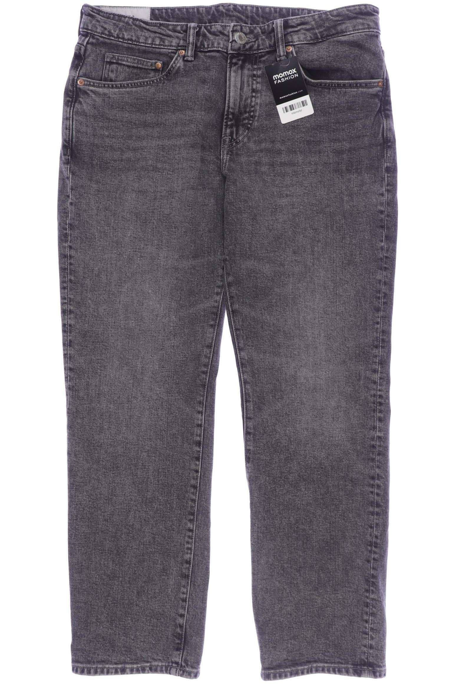 

H&M Herren Jeans, grau, Gr. 34