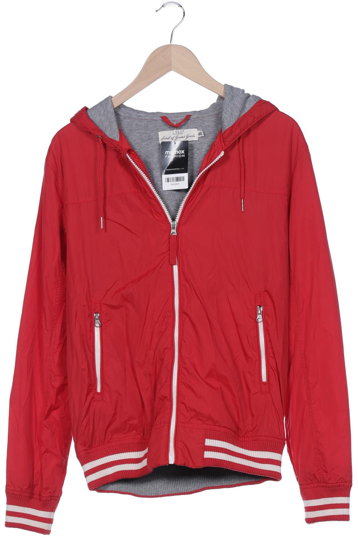 

H&M Herren Jacke, rot, Gr. 48