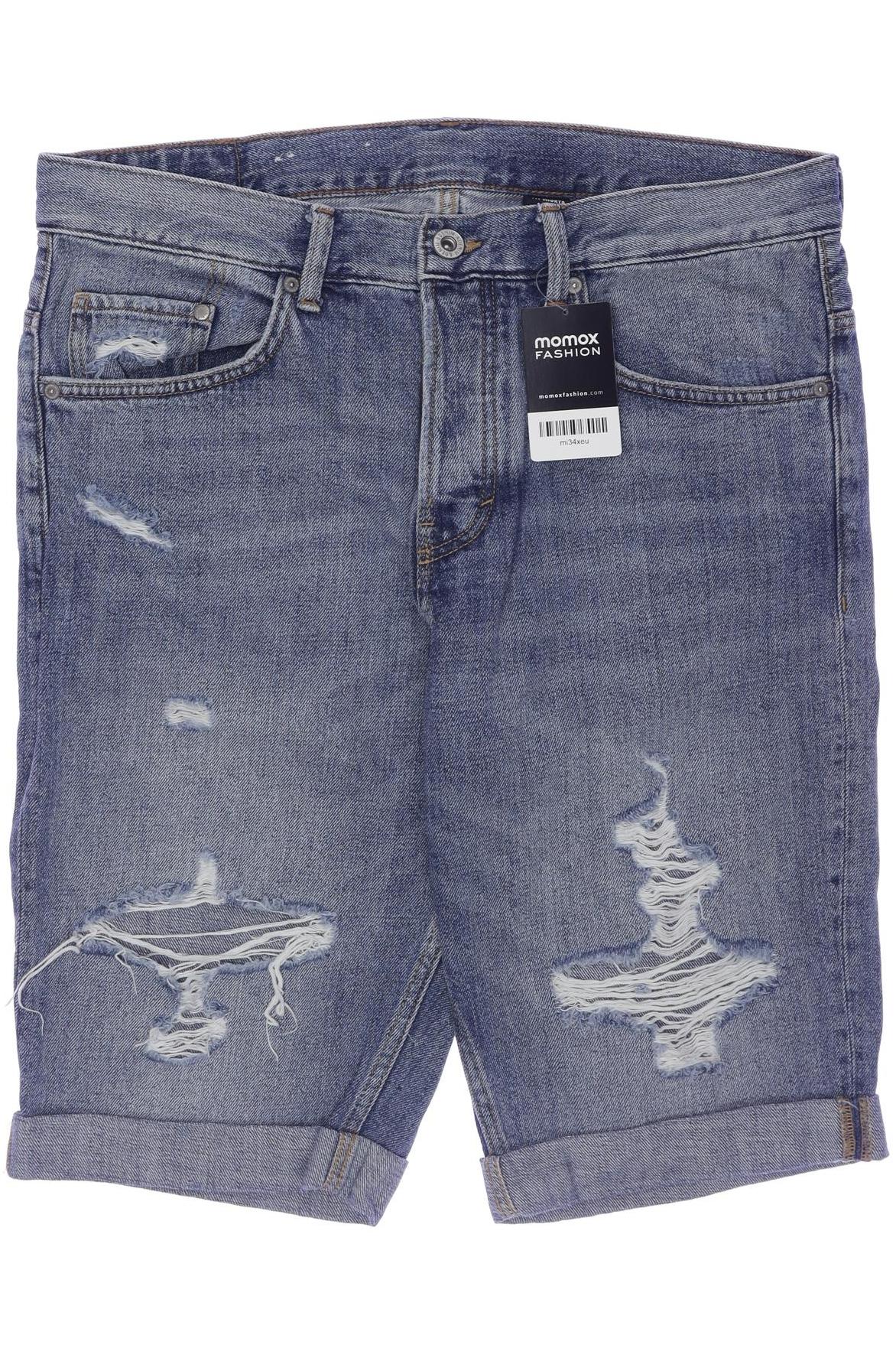 

H&M Herren Shorts, blau, Gr. 33
