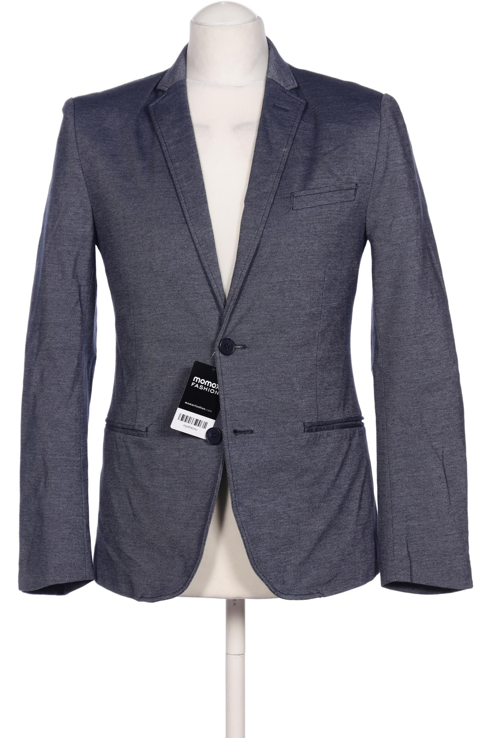 

H&M Herren Sakko, blau, Gr. 44