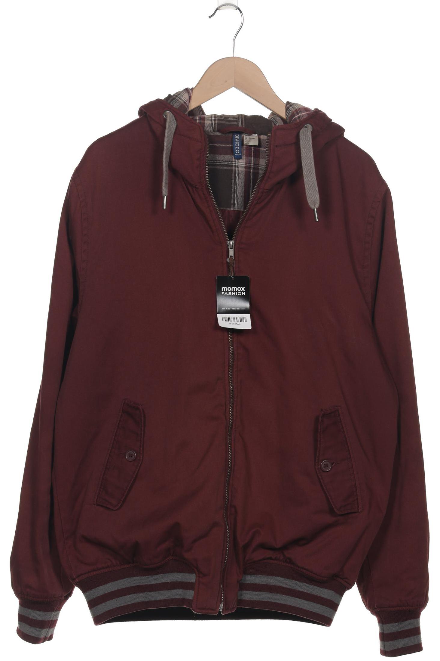 

H&M Herren Jacke, bordeaux, Gr. 52