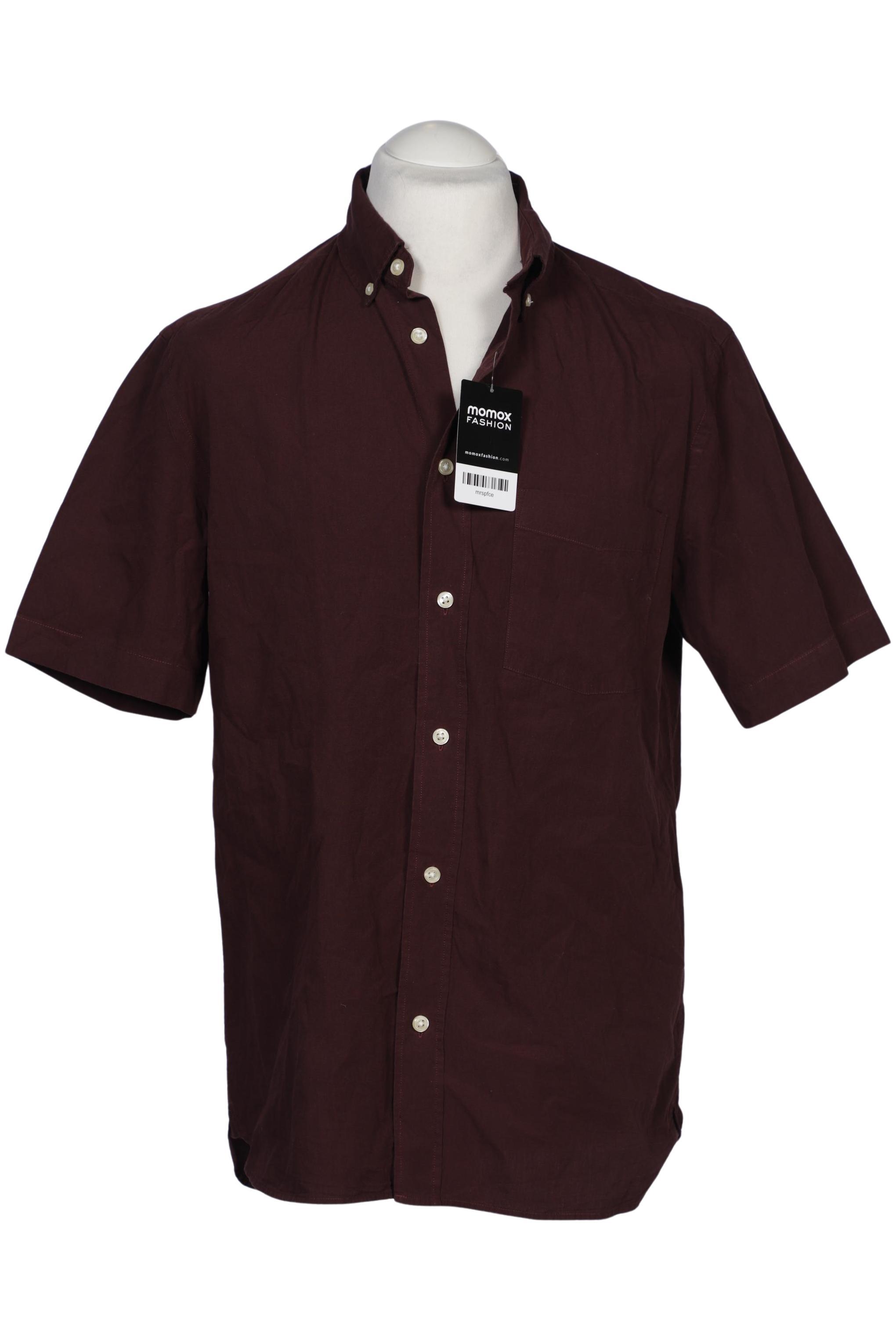 Thumbnail - H&amp;M Herren Hemd, bordeaux, Gr. 48