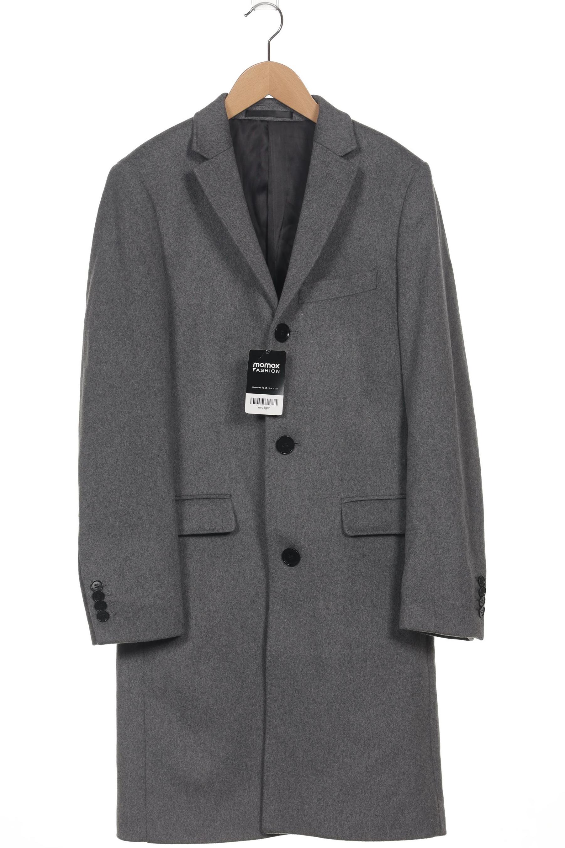 

H&M Herren Mantel, grau, Gr. 44