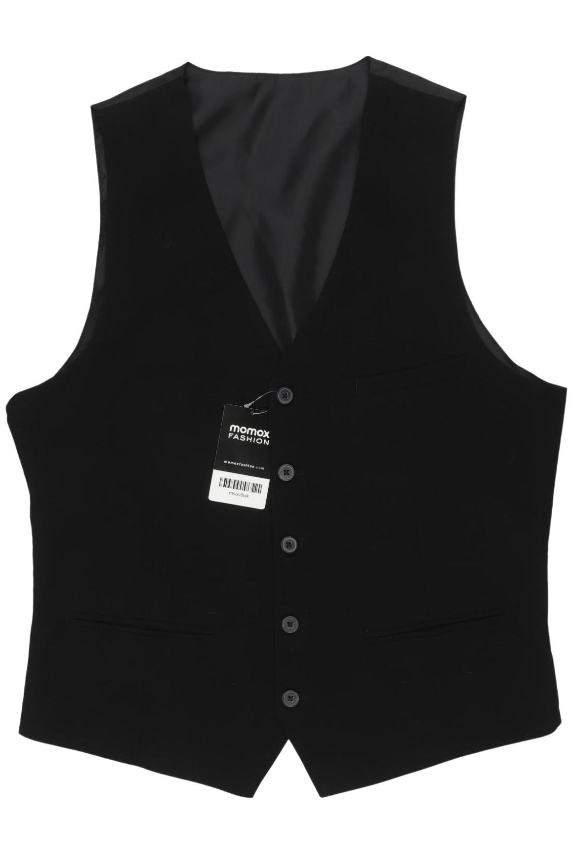 

H&M Herren Weste, schwarz, Gr. 50