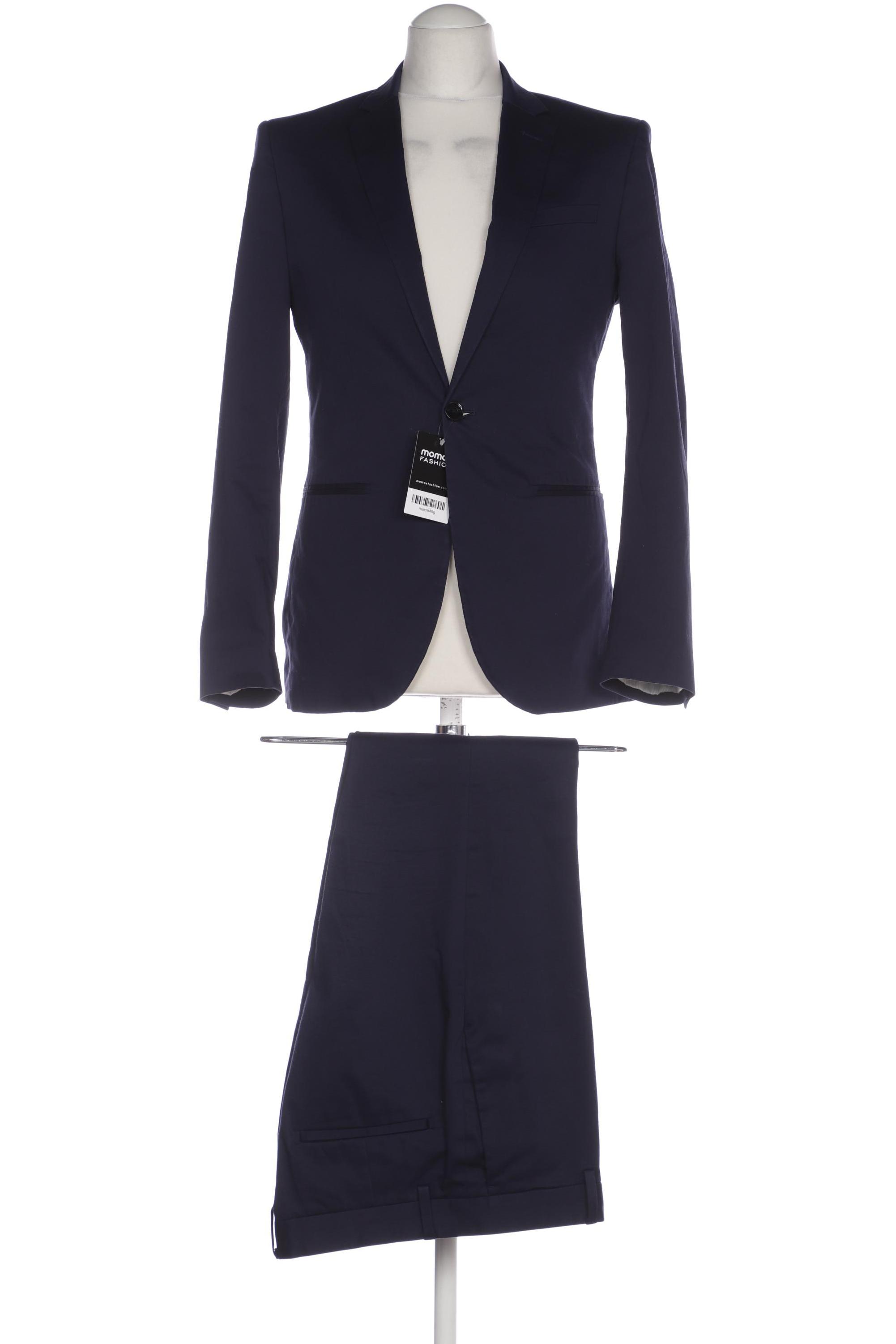 

H&M Herren Anzug, marineblau, Gr. 46