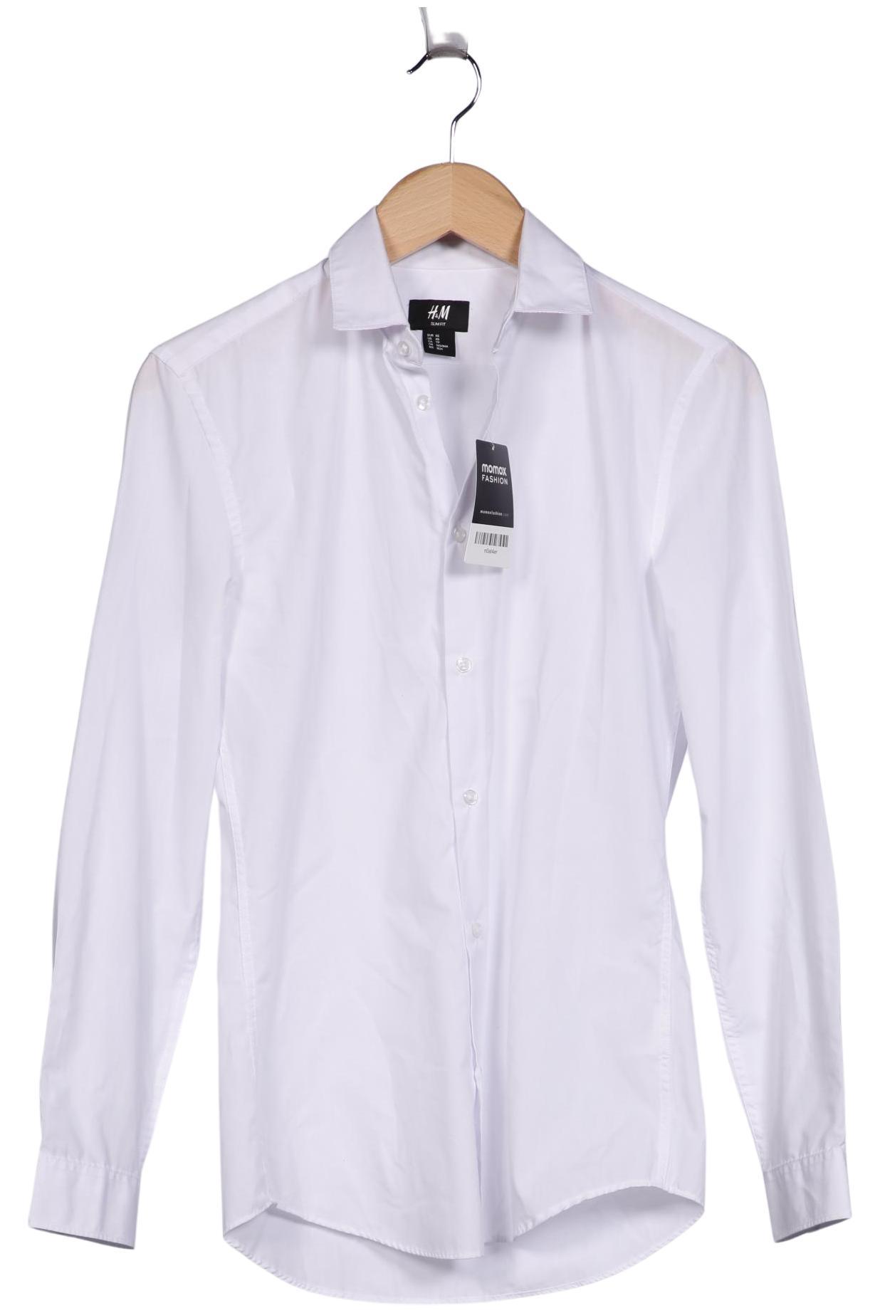 Thumbnail - H&amp;M Herren Hemd, weiß, Gr. 44