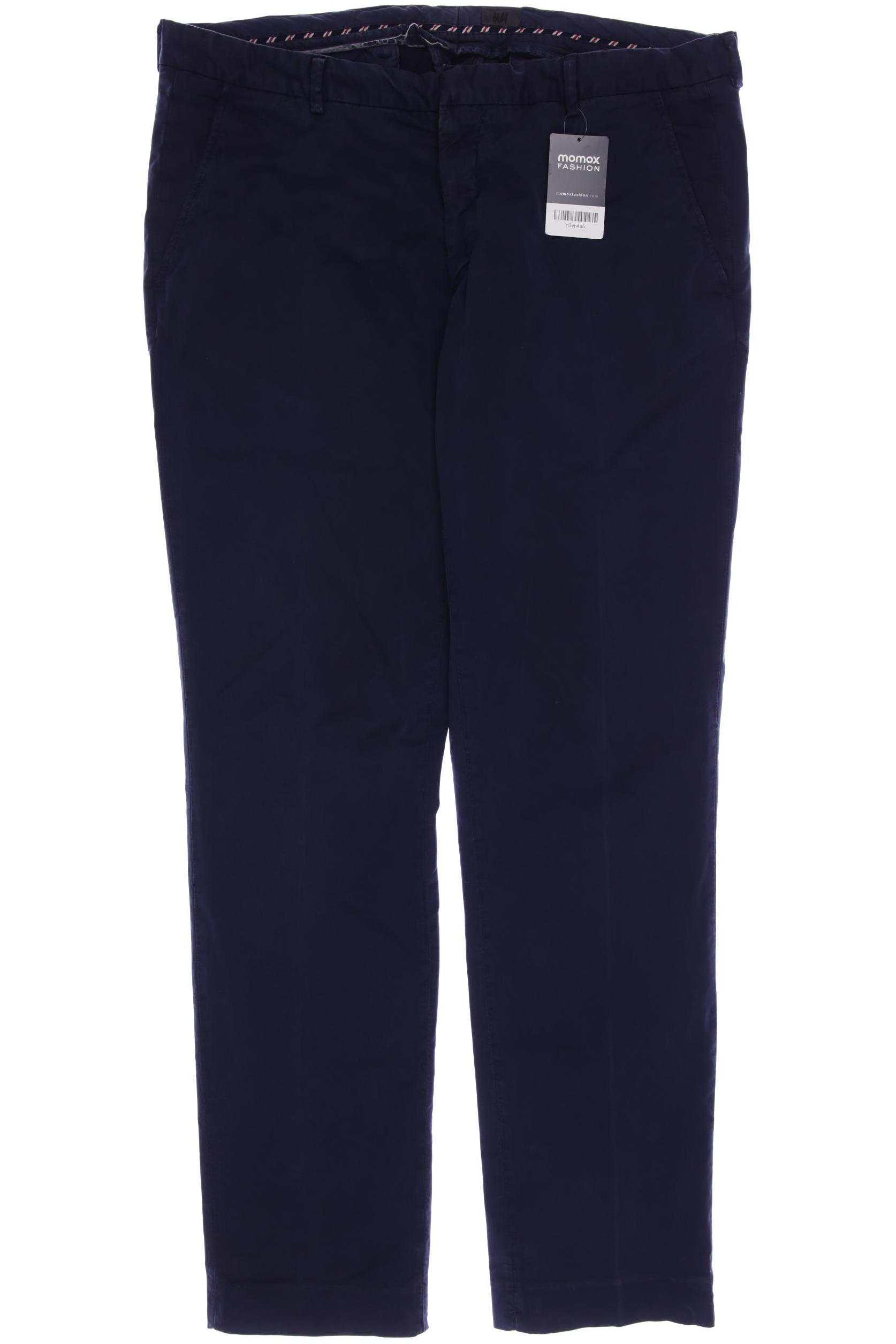 

H&M Herren Stoffhose, marineblau
