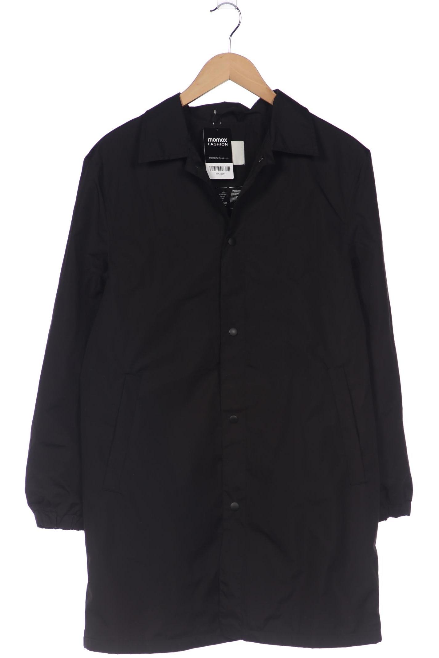 

H&M Herren Mantel, schwarz, Gr. 46