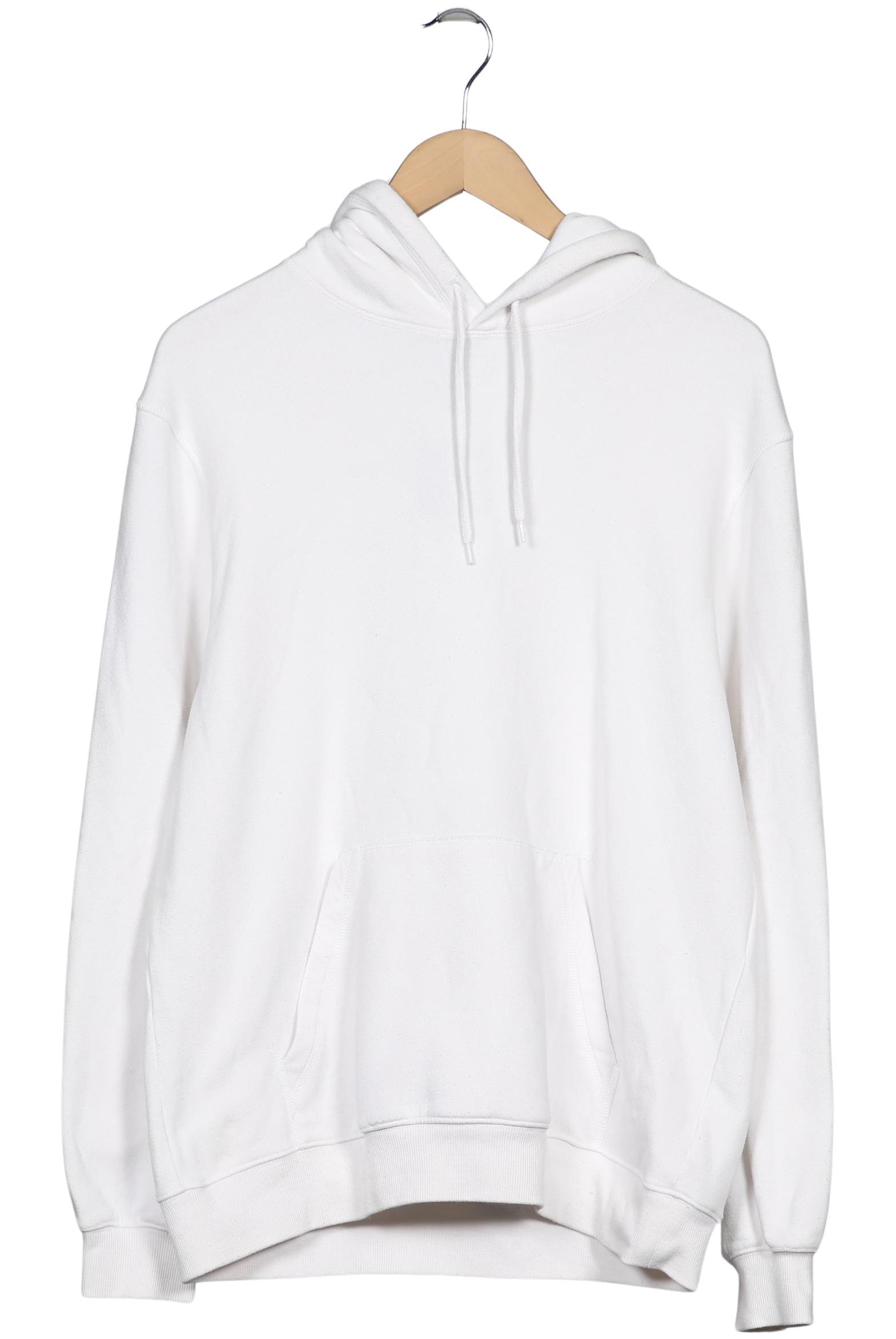 Thumbnail - H&amp;M Herren Kapuzenpullover, weiß, Gr. 48