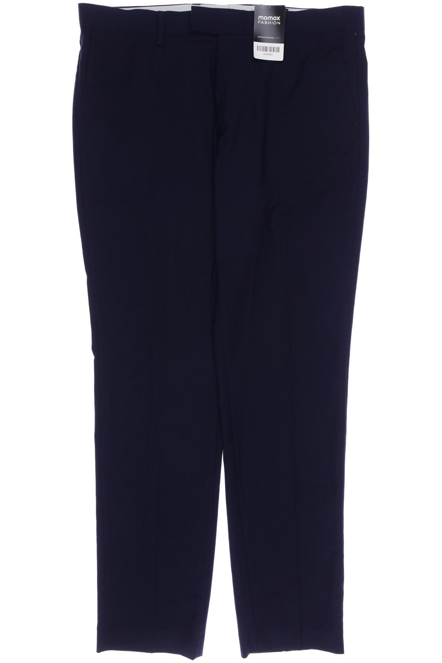 

H&M Herren Stoffhose, marineblau, Gr. 68