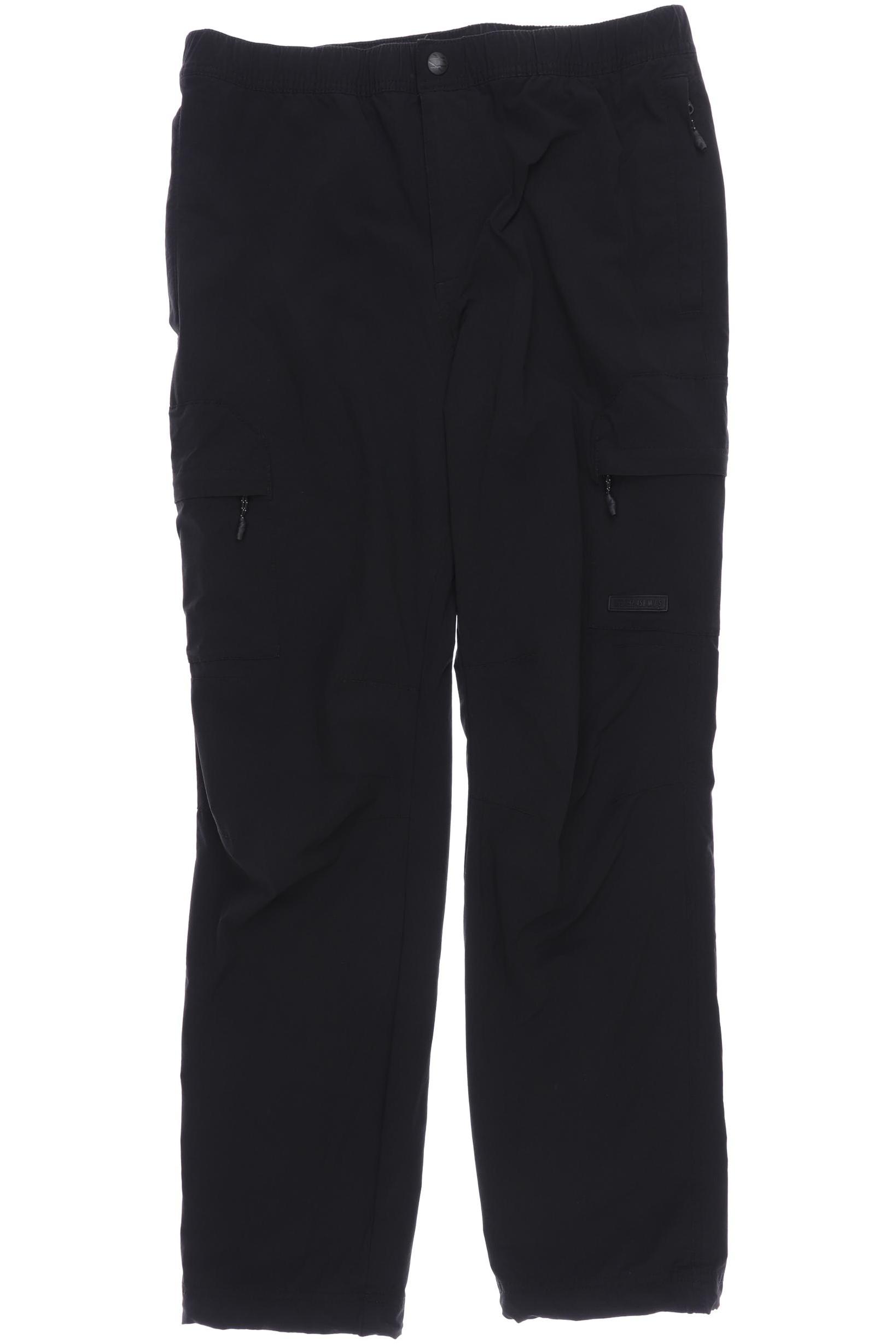 

H&M Herren Stoffhose, schwarz, Gr. 0
