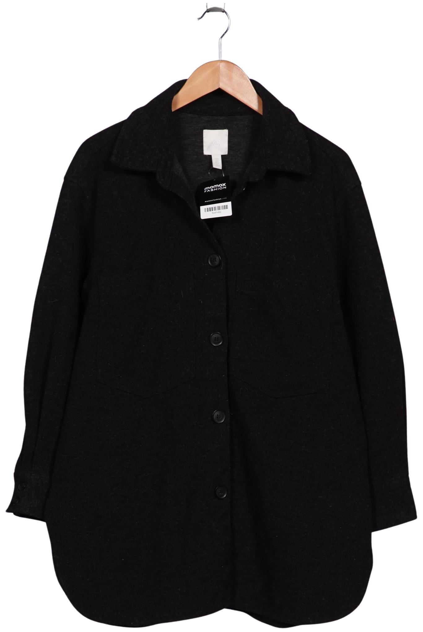 

H&M Herren Jacke, schwarz, Gr. 48