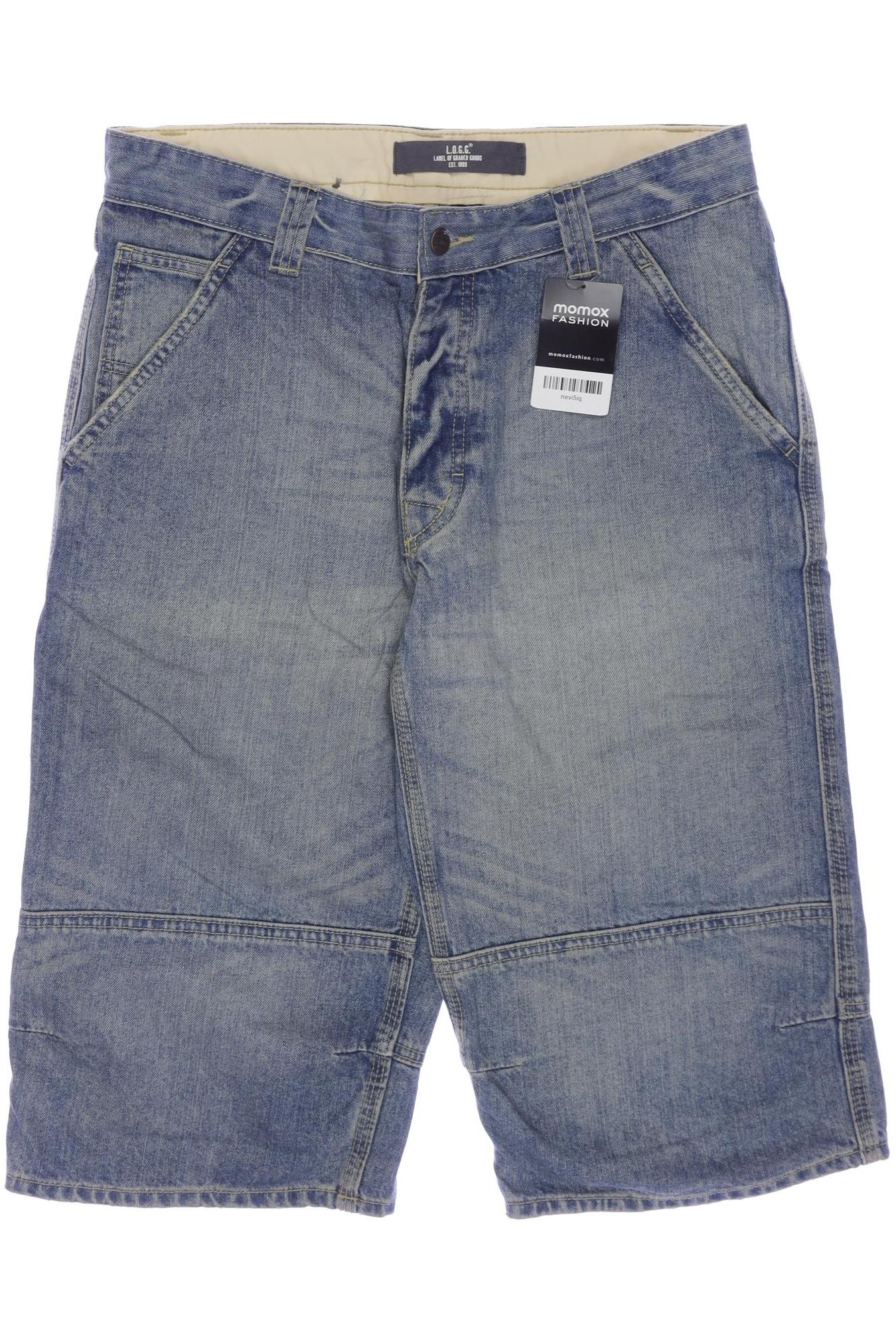 

H&M Herren Shorts, blau, Gr. 32