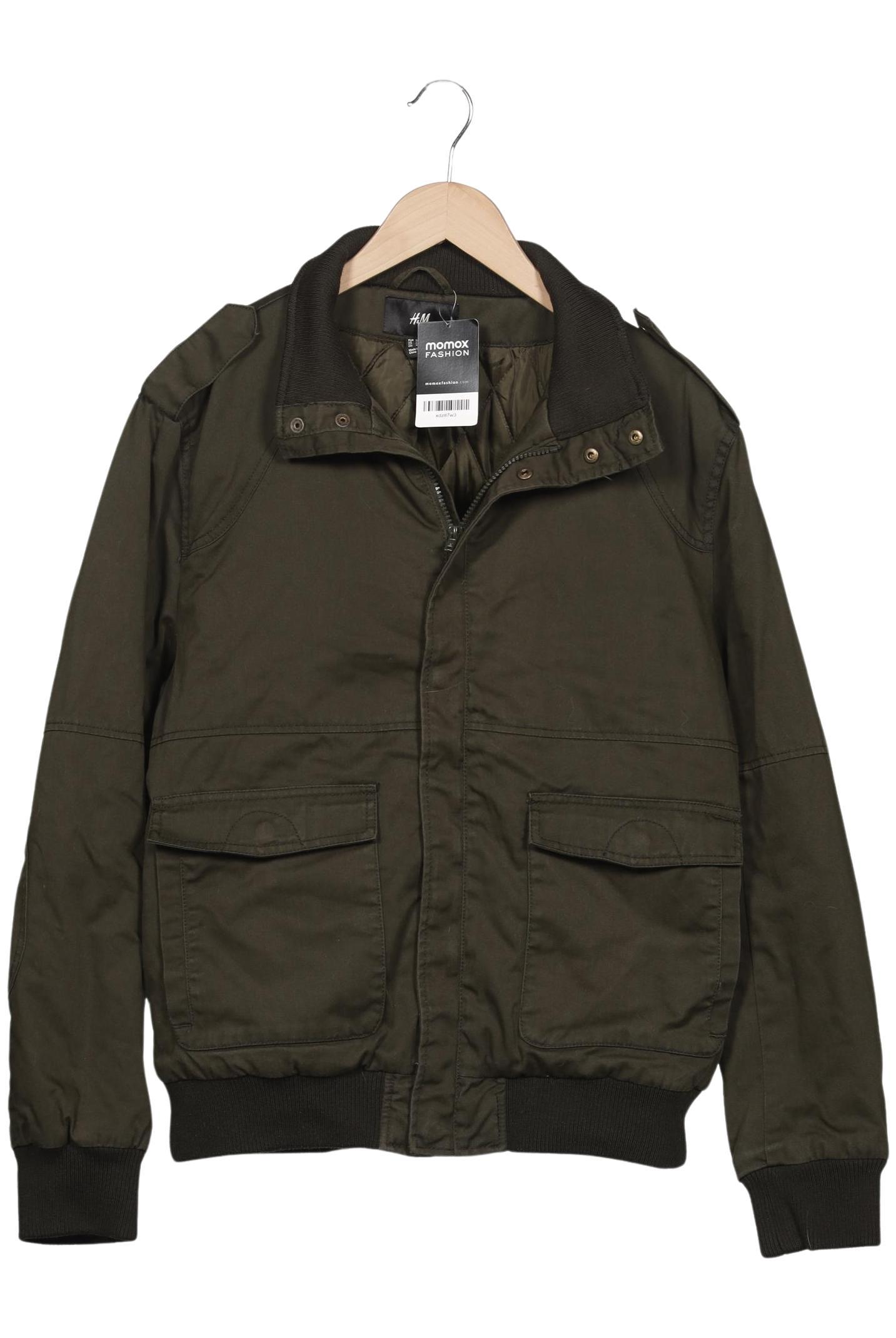 

H&M Herren Jacke, grün, Gr. 54