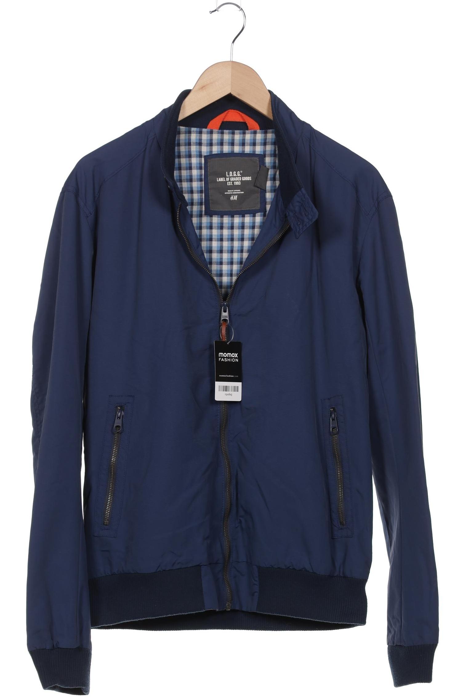 

H&M Herren Jacke, blau, Gr. 52
