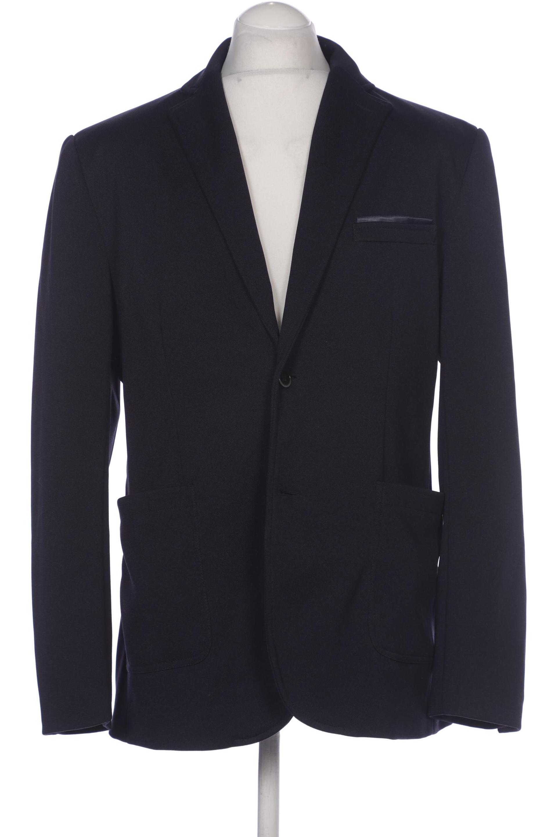 

H&M Herren Sakko, marineblau, Gr. 54
