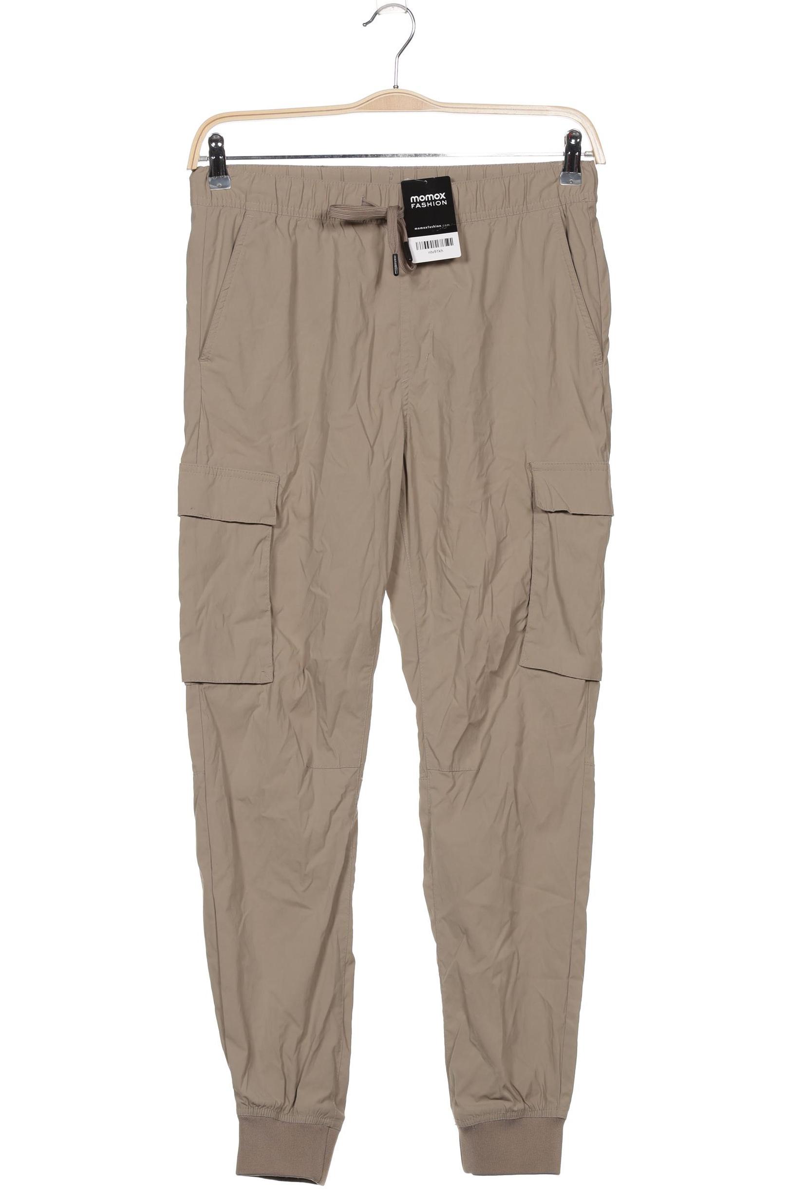 

H&M Herren Stoffhose, beige, Gr. 0