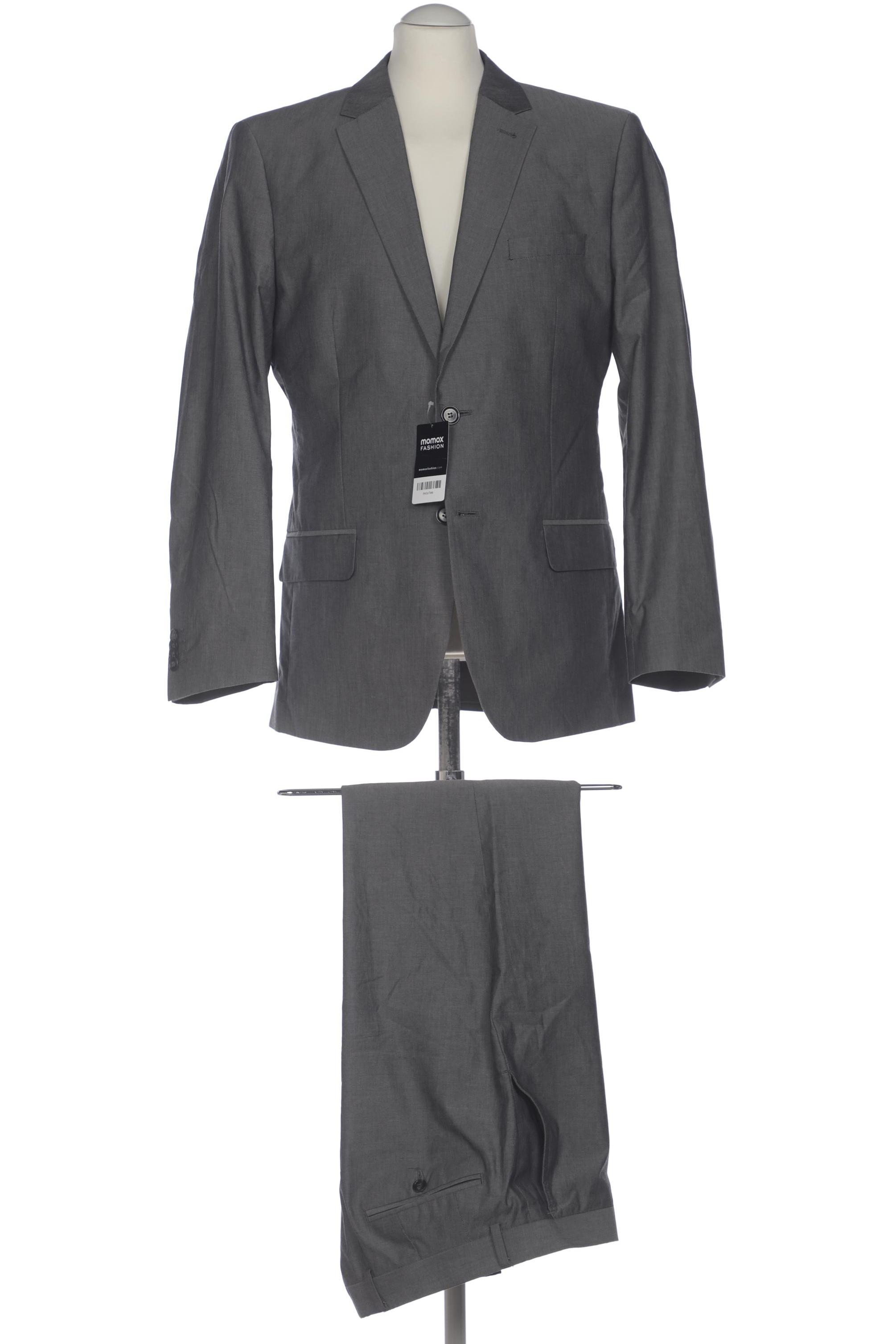 

H&M Herren Anzug, grau, Gr. 52