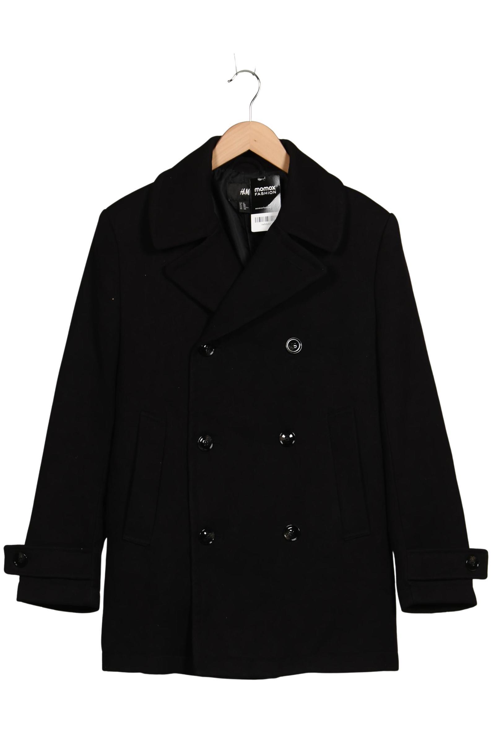 

H&M Herren Jacke, schwarz, Gr. 48