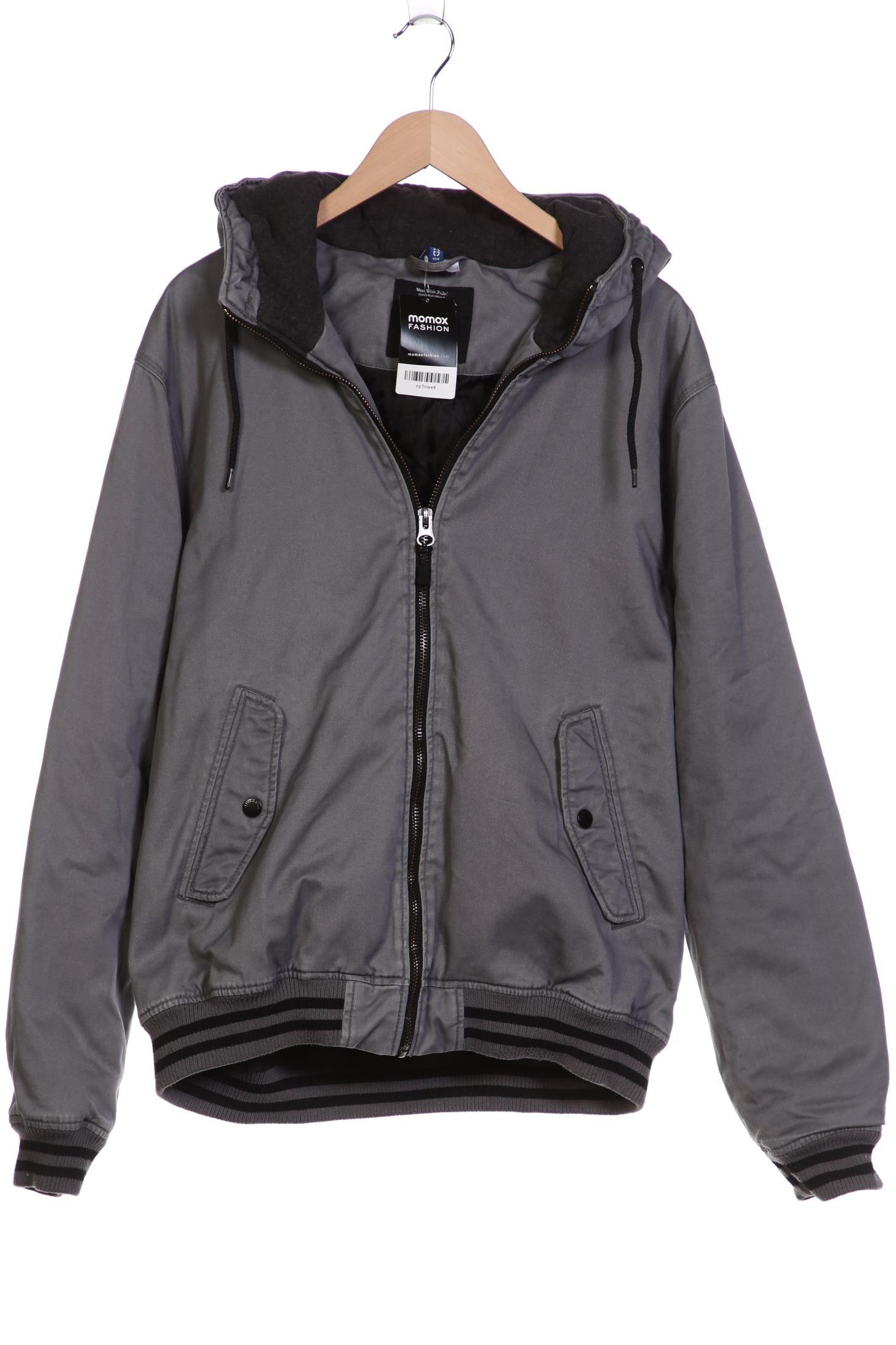 

H&M Herren Jacke, grau, Gr. 54