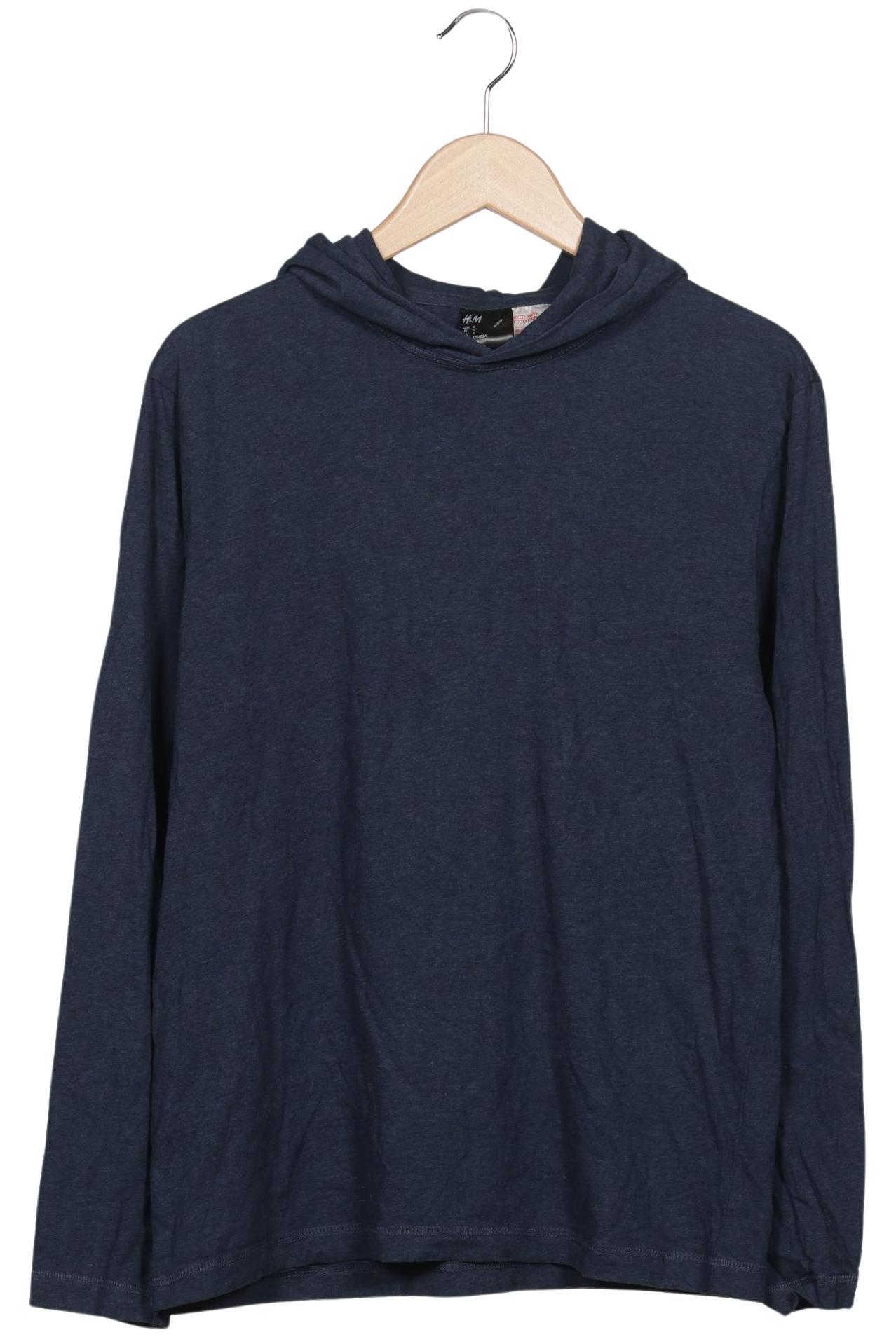 

H&M Herren Kapuzenpullover, marineblau, Gr. 46