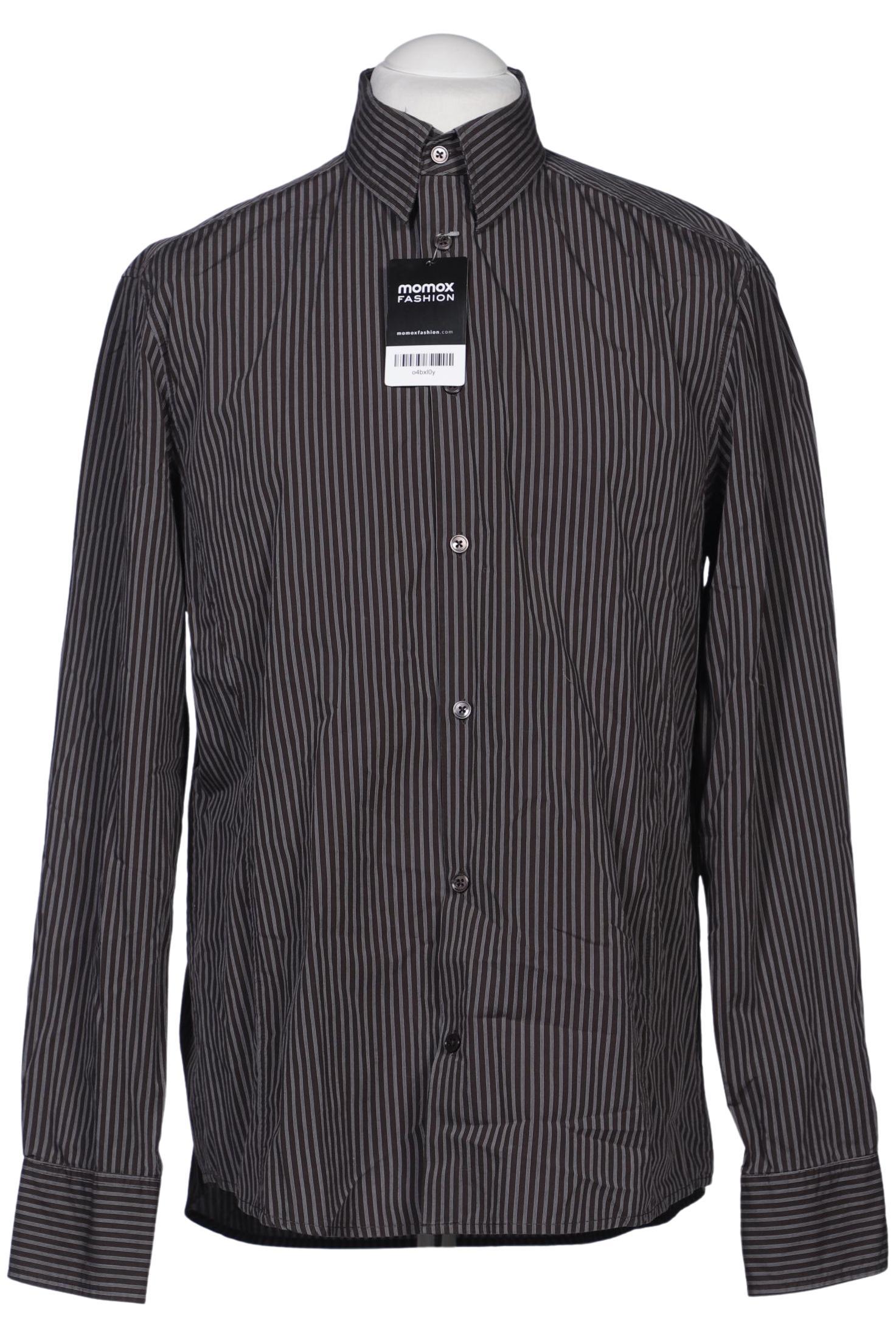 

H&M Herren Hemd, grau, Gr. 52