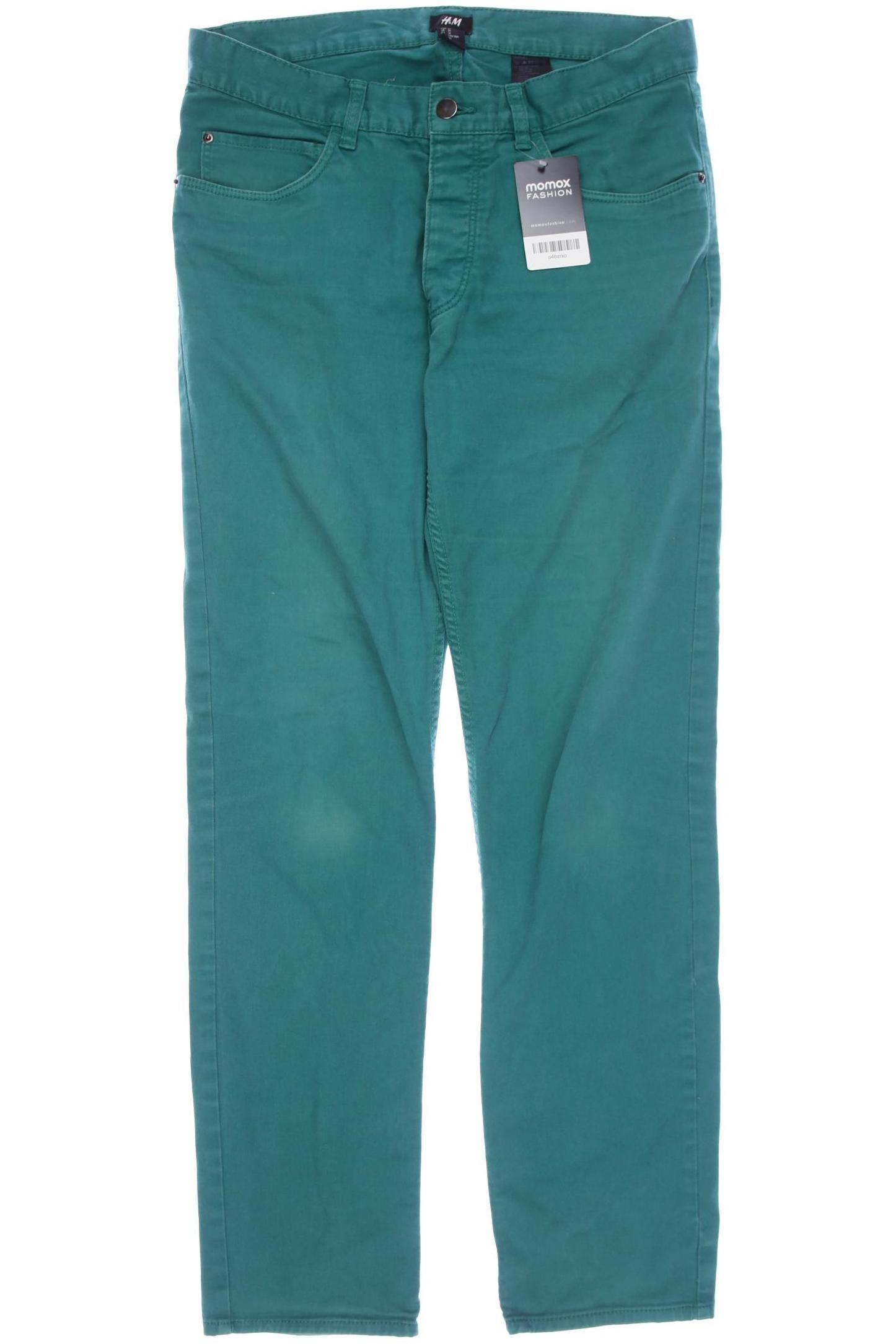 

H&M Herren Jeans, grün, Gr. 31