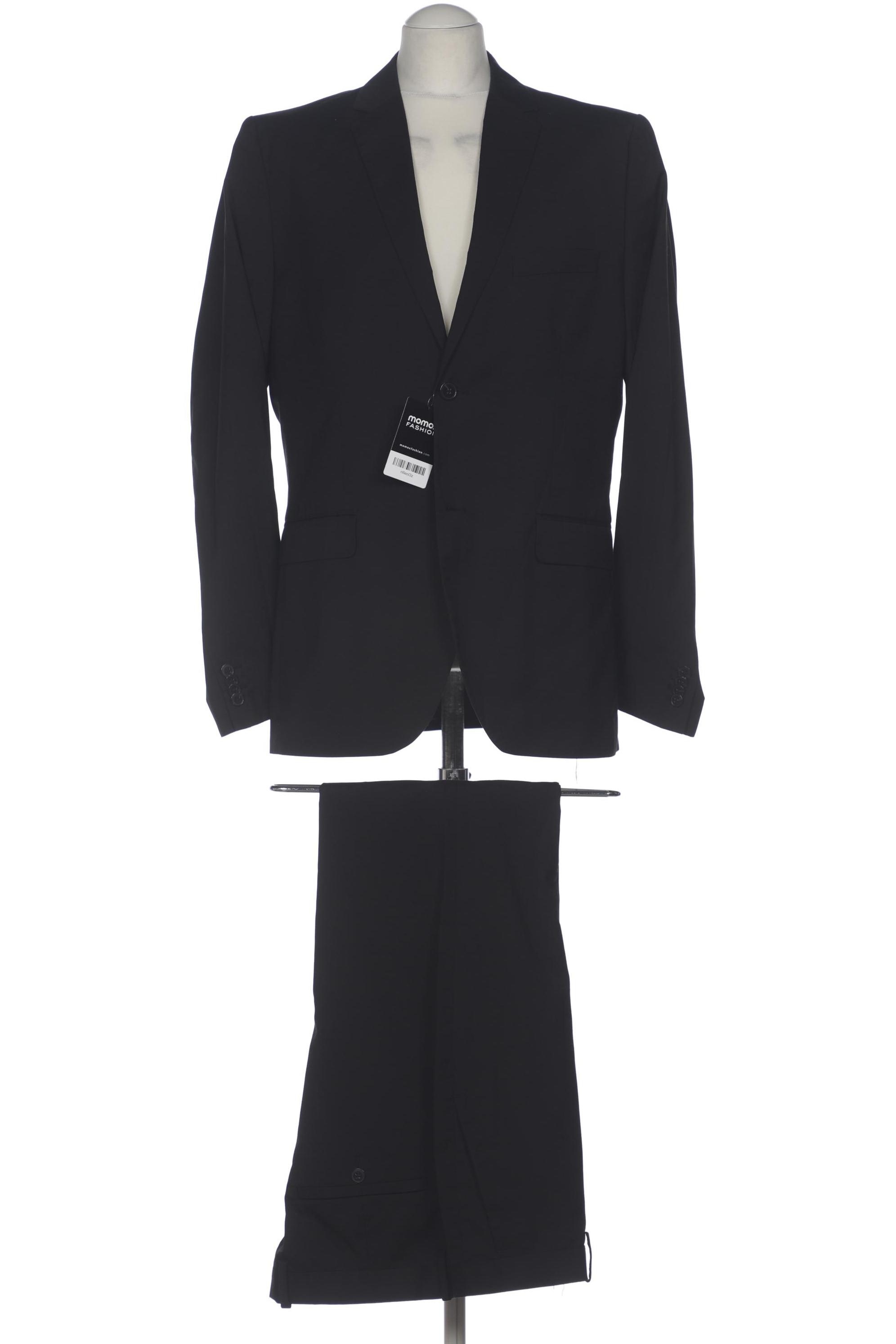 

H&M Herren Anzug, schwarz, Gr. 54