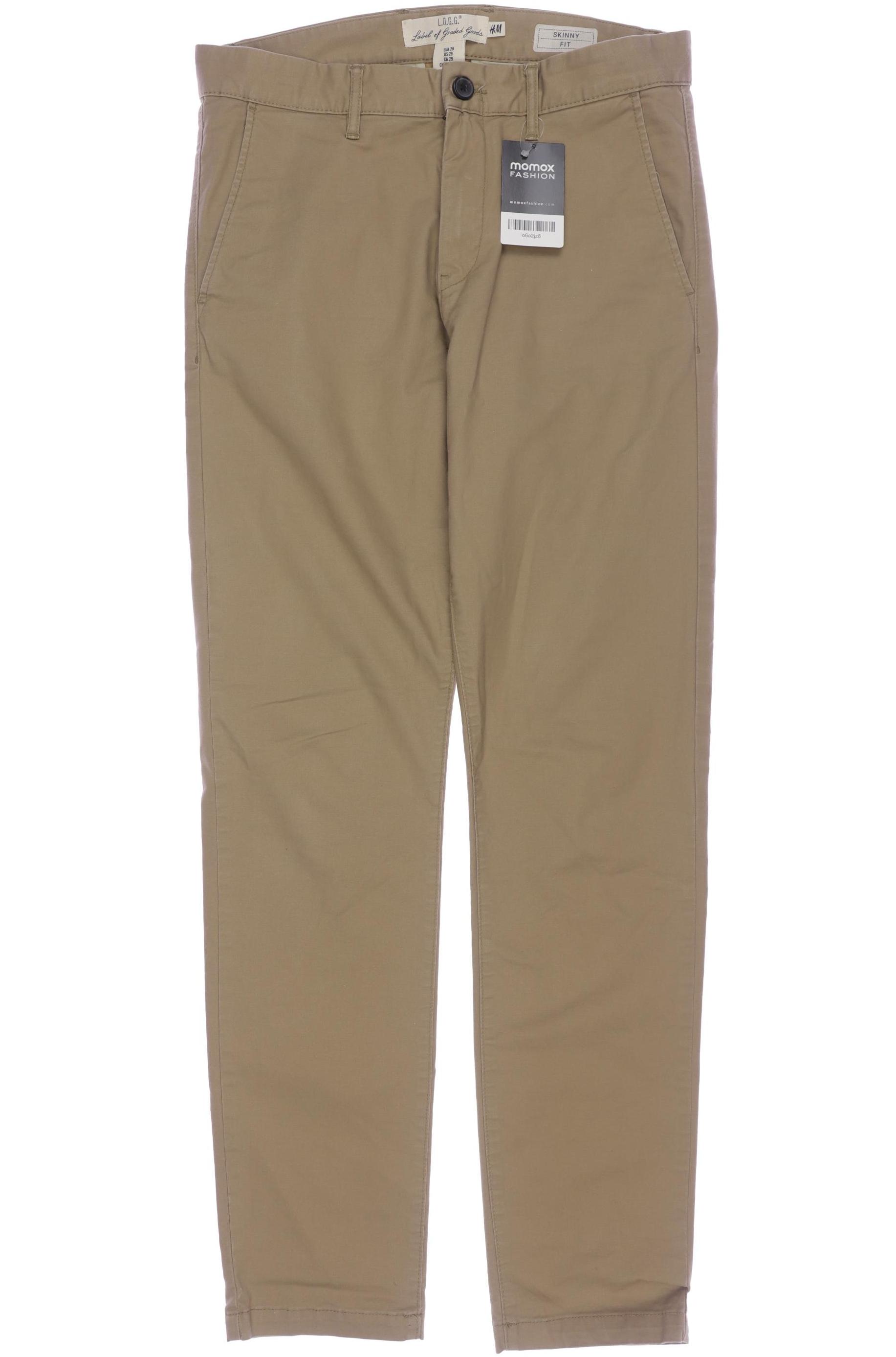 

H&M Herren Stoffhose, braun, Gr. 29
