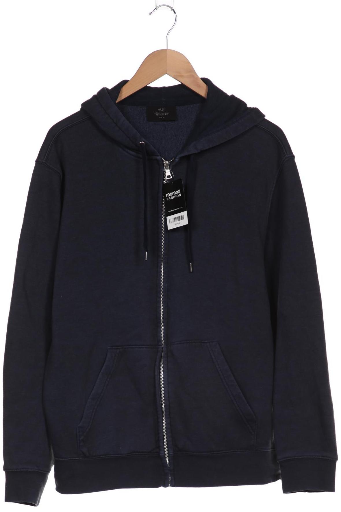 

H&M Herren Kapuzenpullover, marineblau, Gr. 54