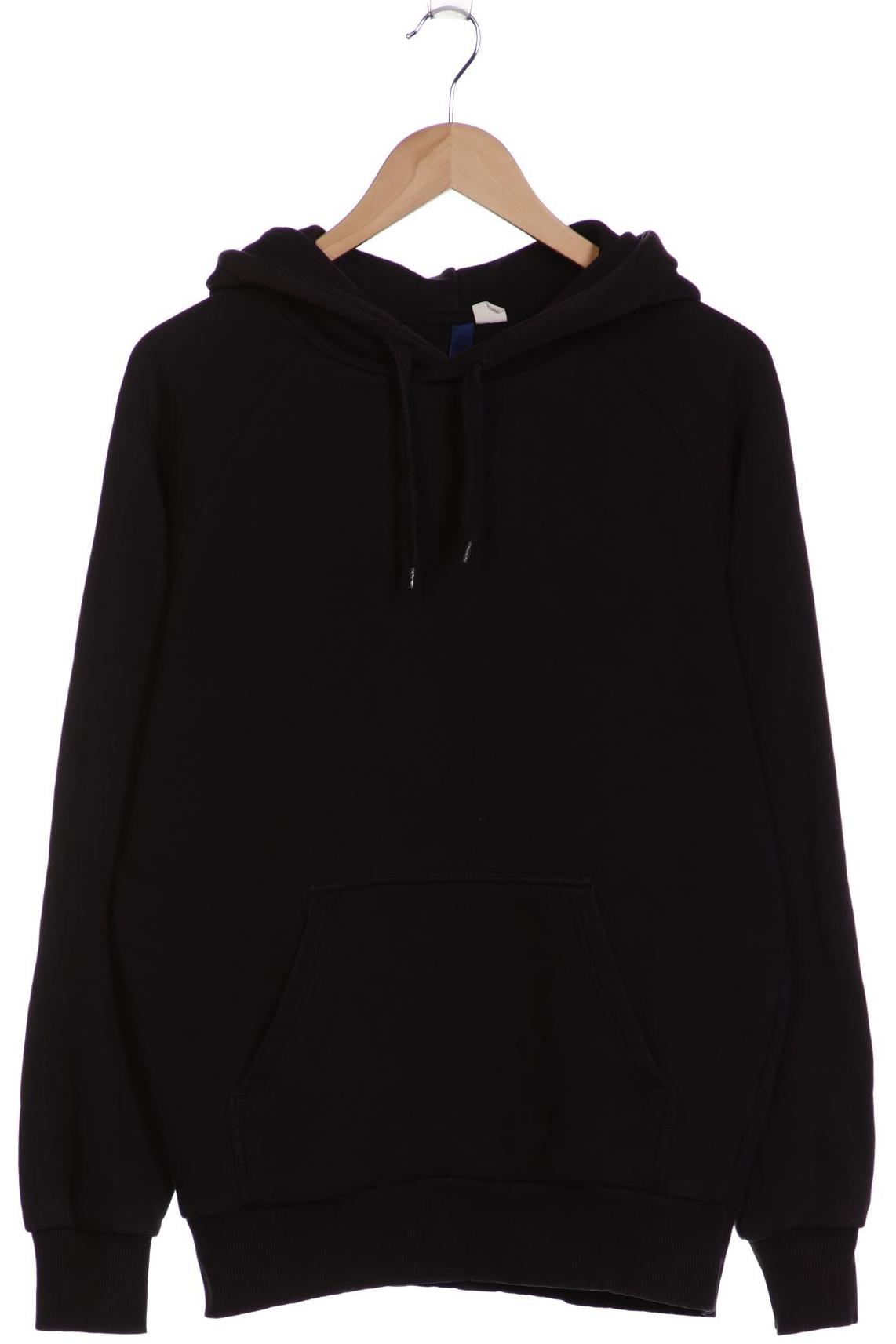 

H&M Herren Kapuzenpullover, schwarz, Gr. 48