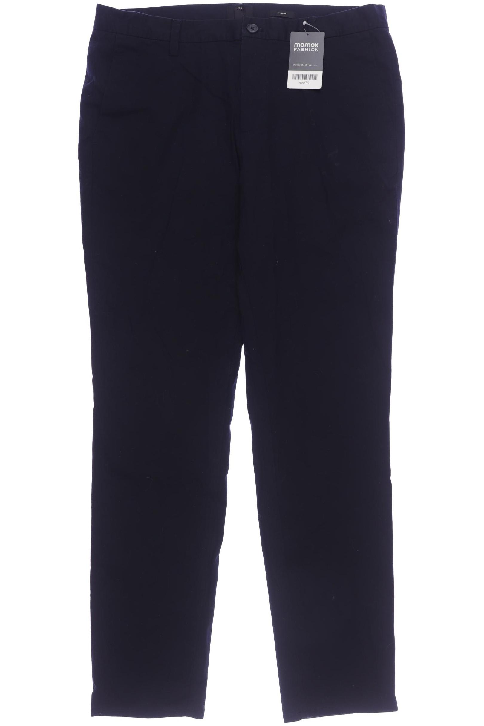 

H&M Herren Stoffhose, marineblau, Gr. 50