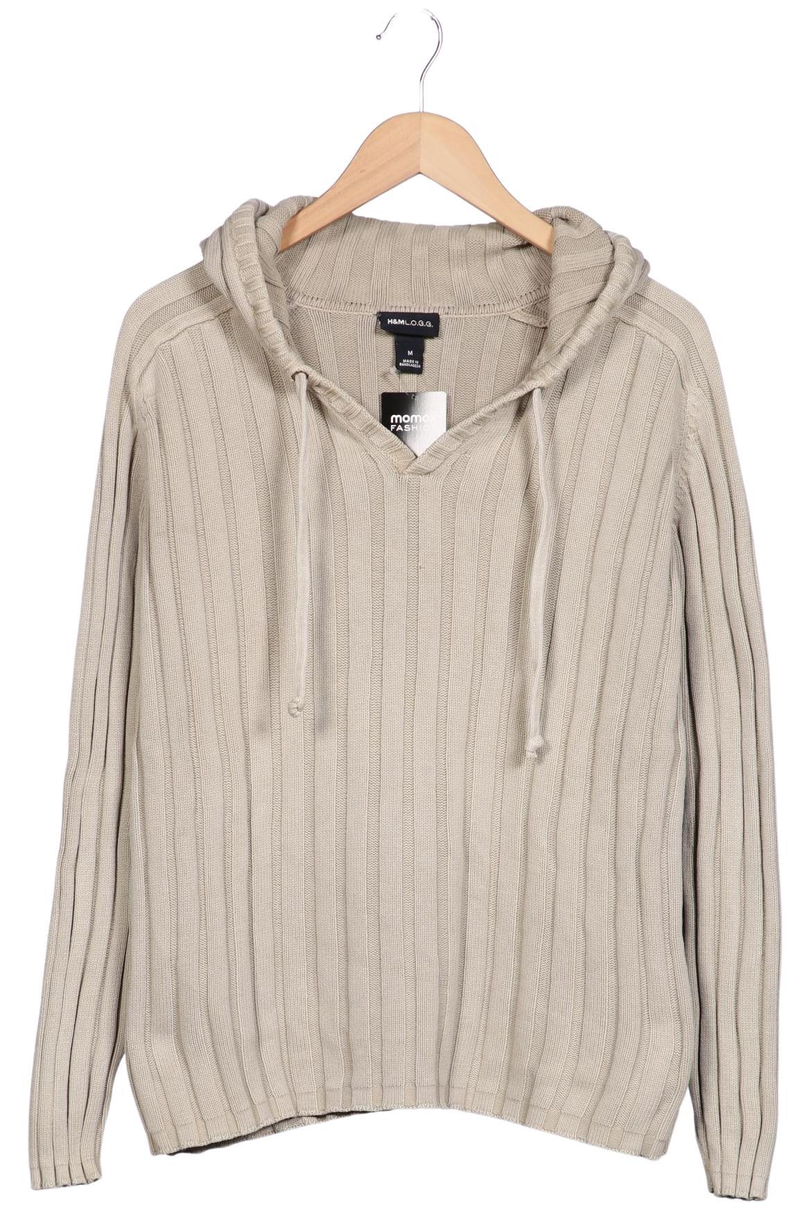 

H&M Herren Kapuzenpullover, beige, Gr. 48