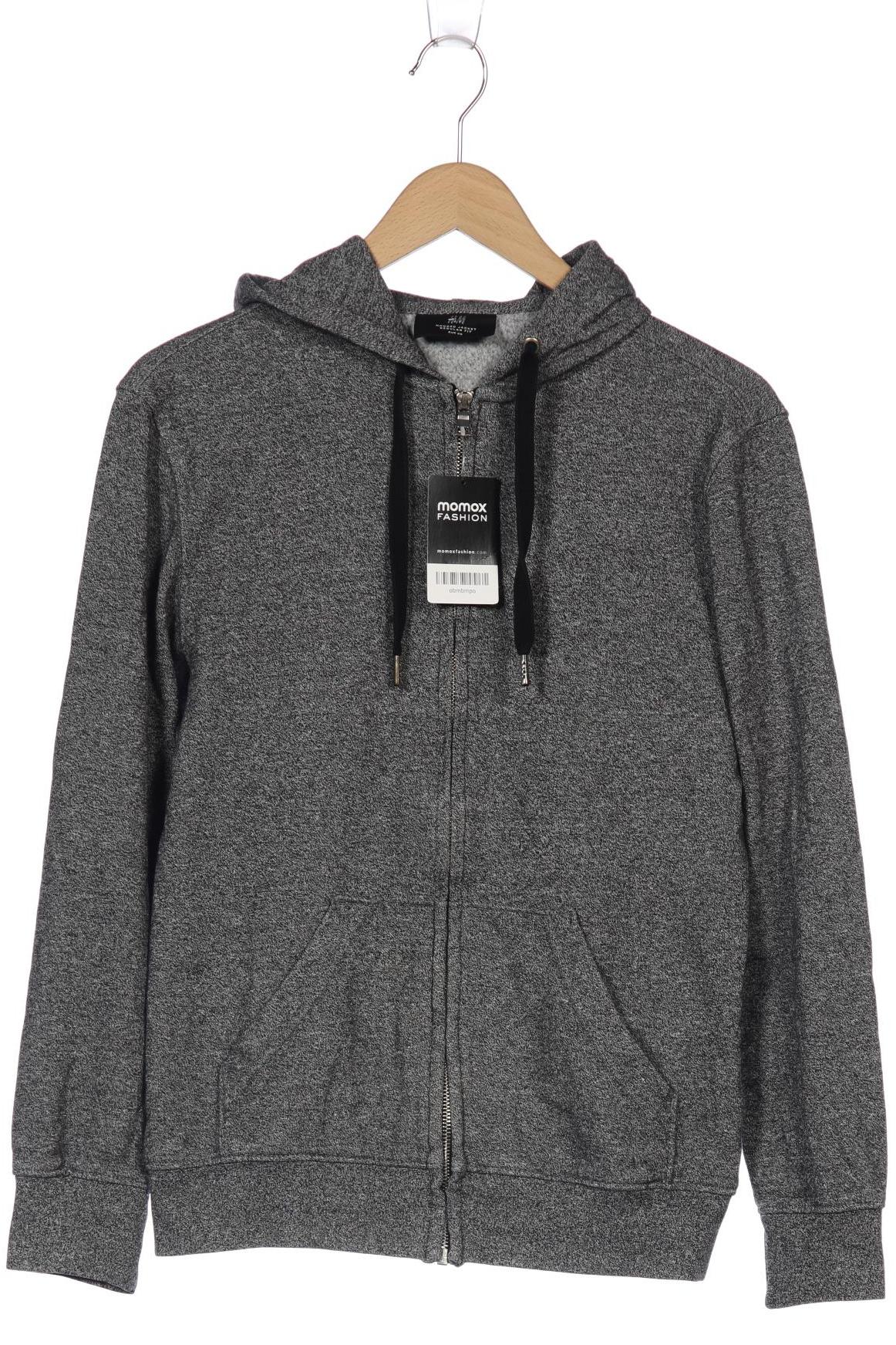 

H&M Herren Kapuzenpullover, grau