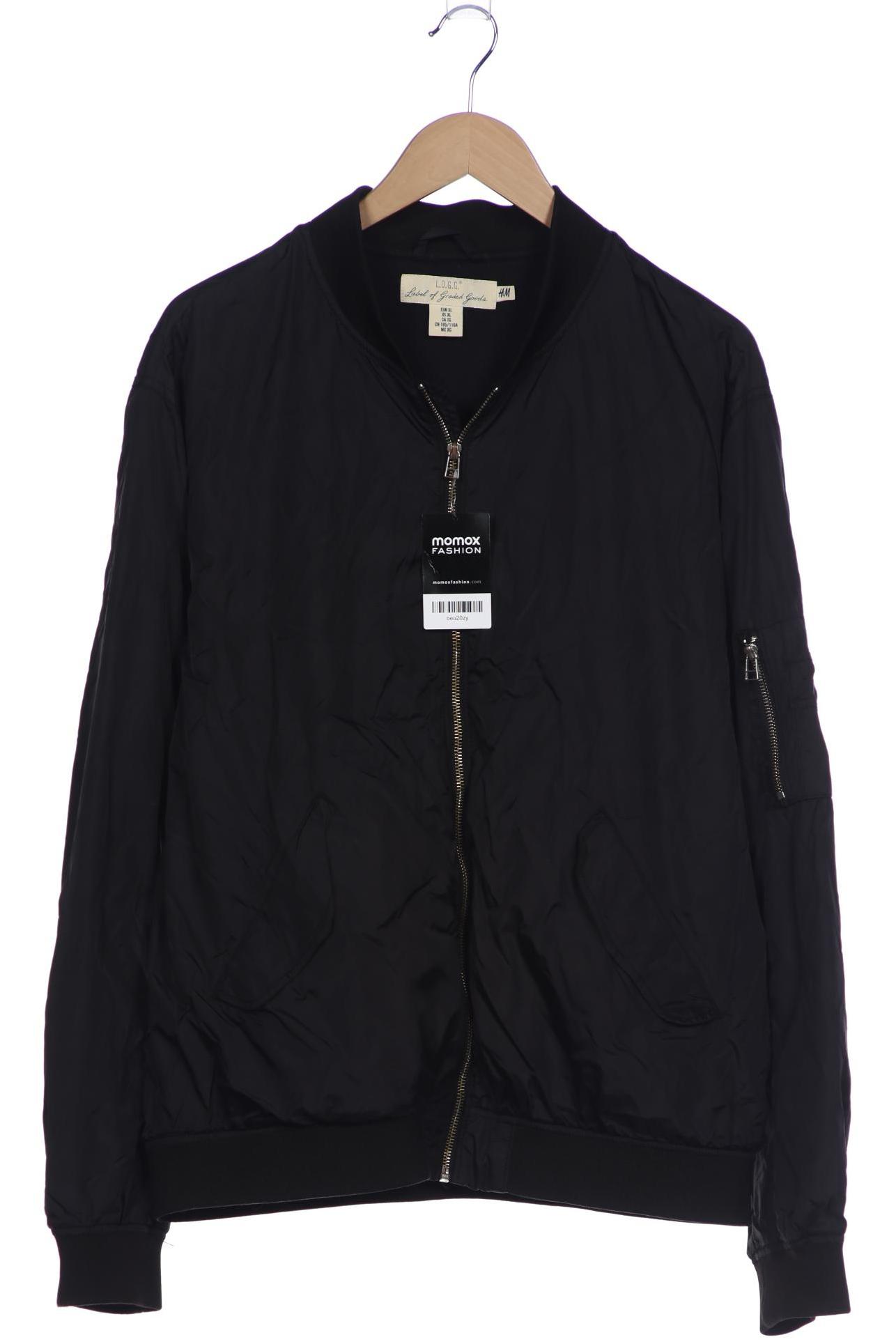 

H&M Herren Jacke, schwarz, Gr. 54