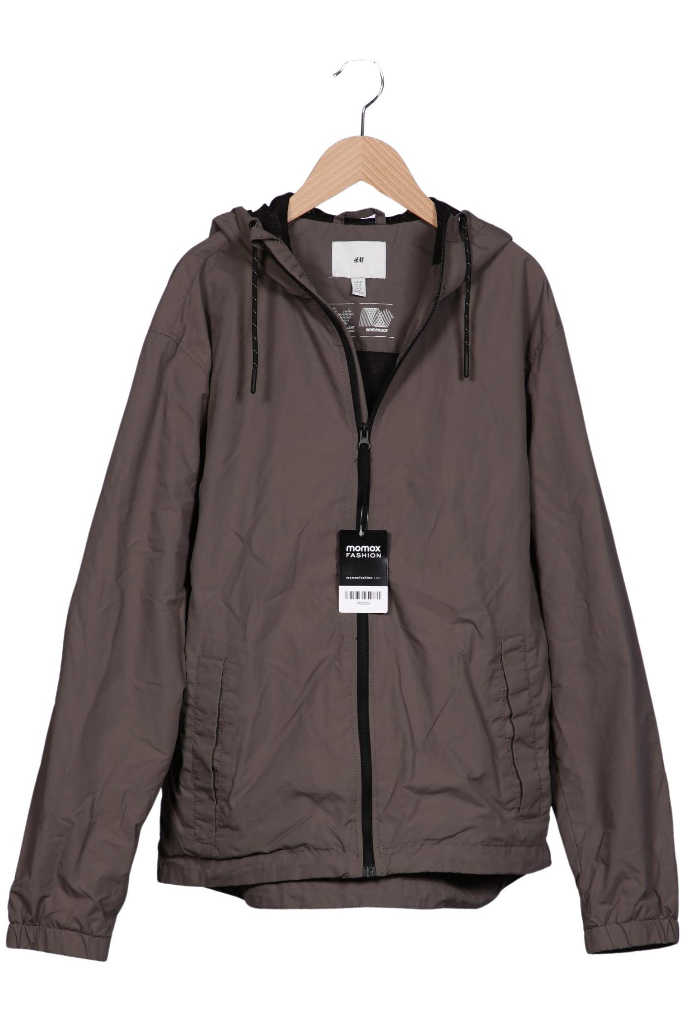 

H&M Herren Jacke, grau, Gr. 48